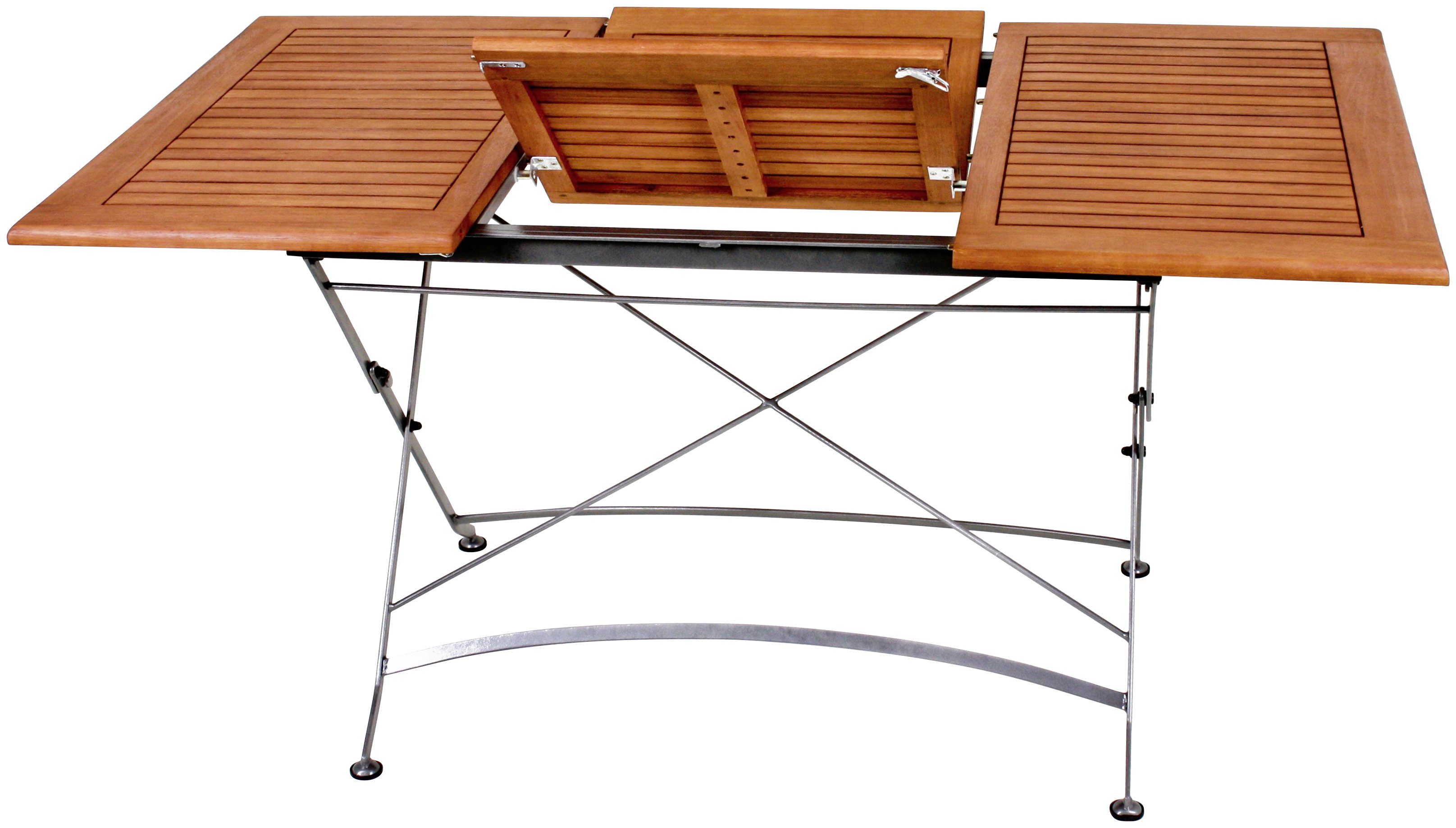 Garden Pleasure Garten-Essgruppe TRIEST, (5-tlg), mit leicht ausziehbarem Tisch