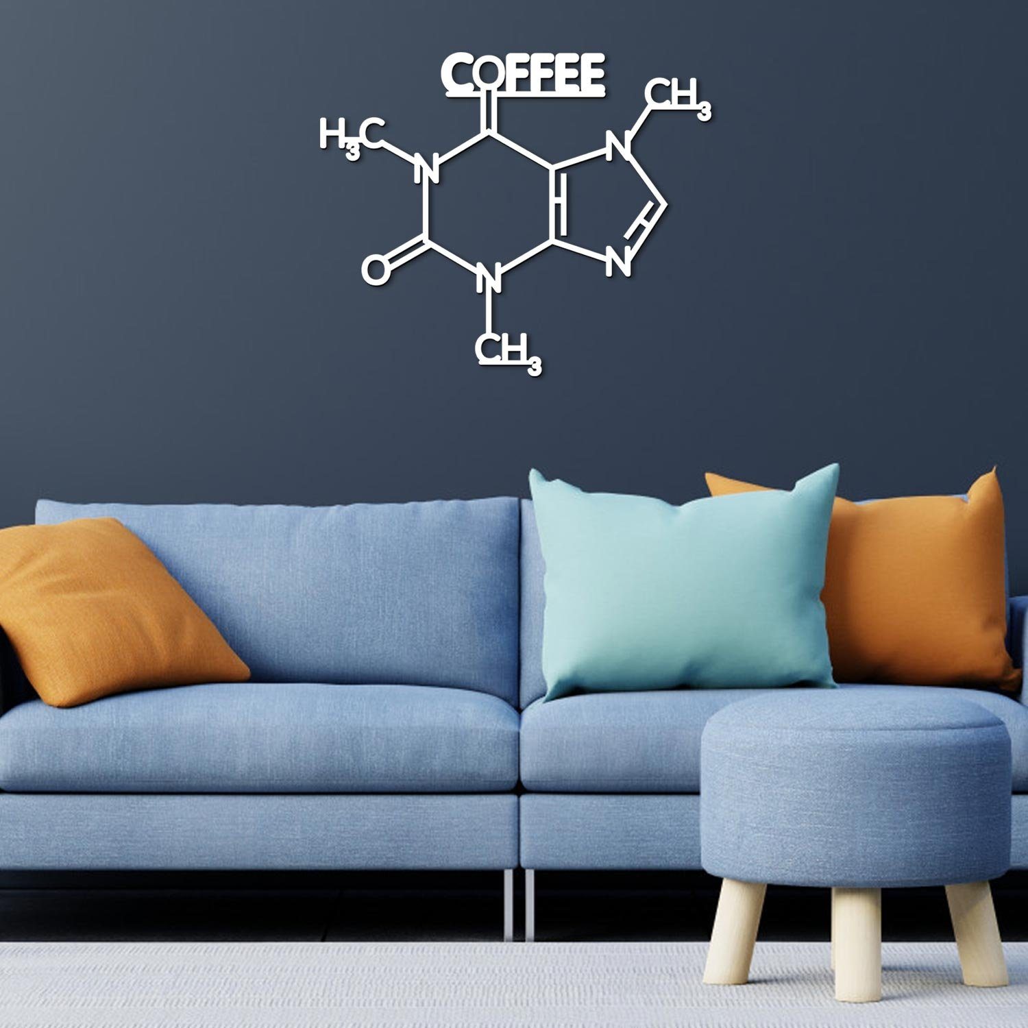 Namofactur 3D-Wandtattoo 'Coffee' aus Holz Wandbild günstig online kaufen