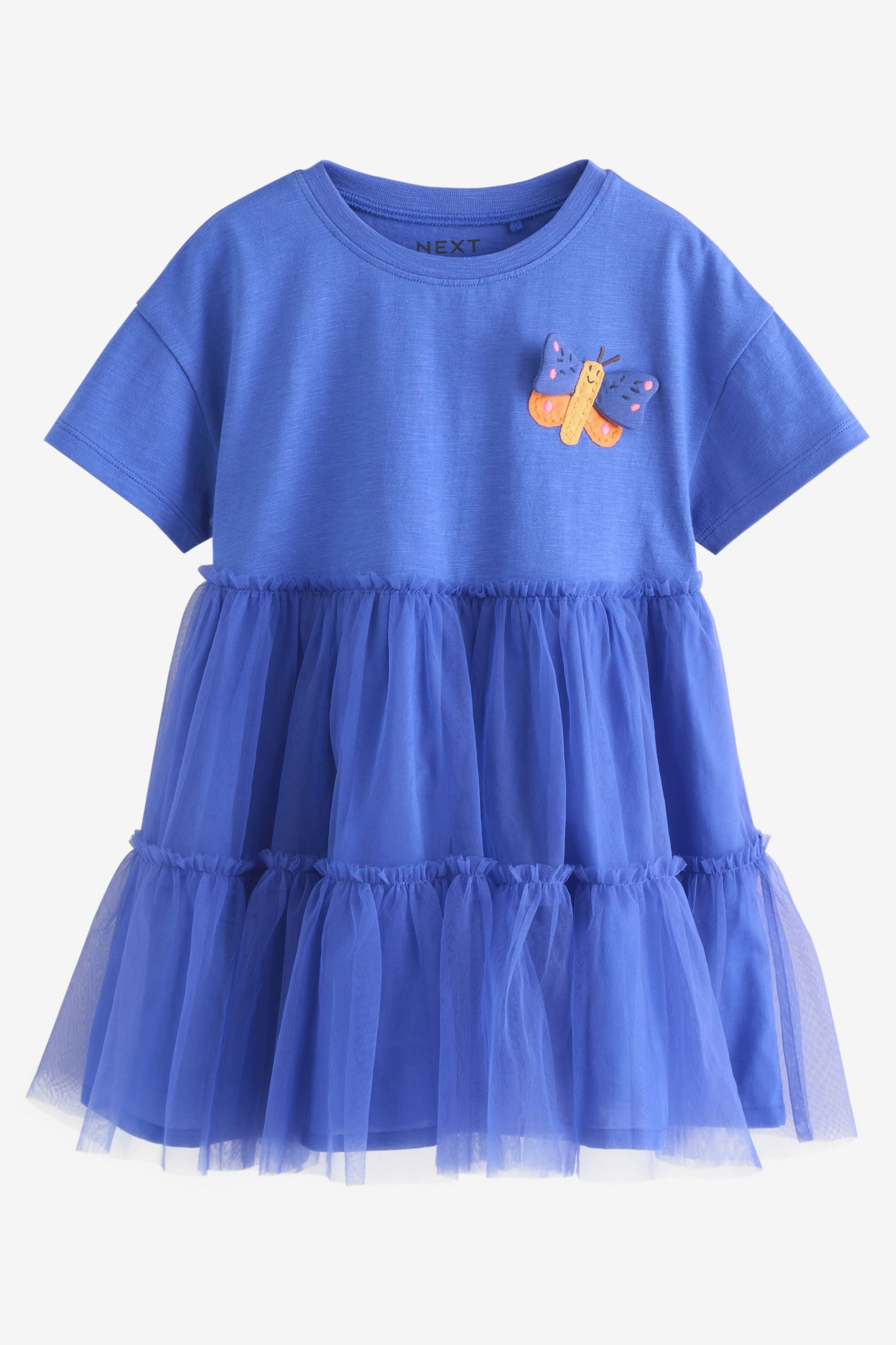 Next Jerseykleid Kleid mit Tutu-Rock (1-tlg)