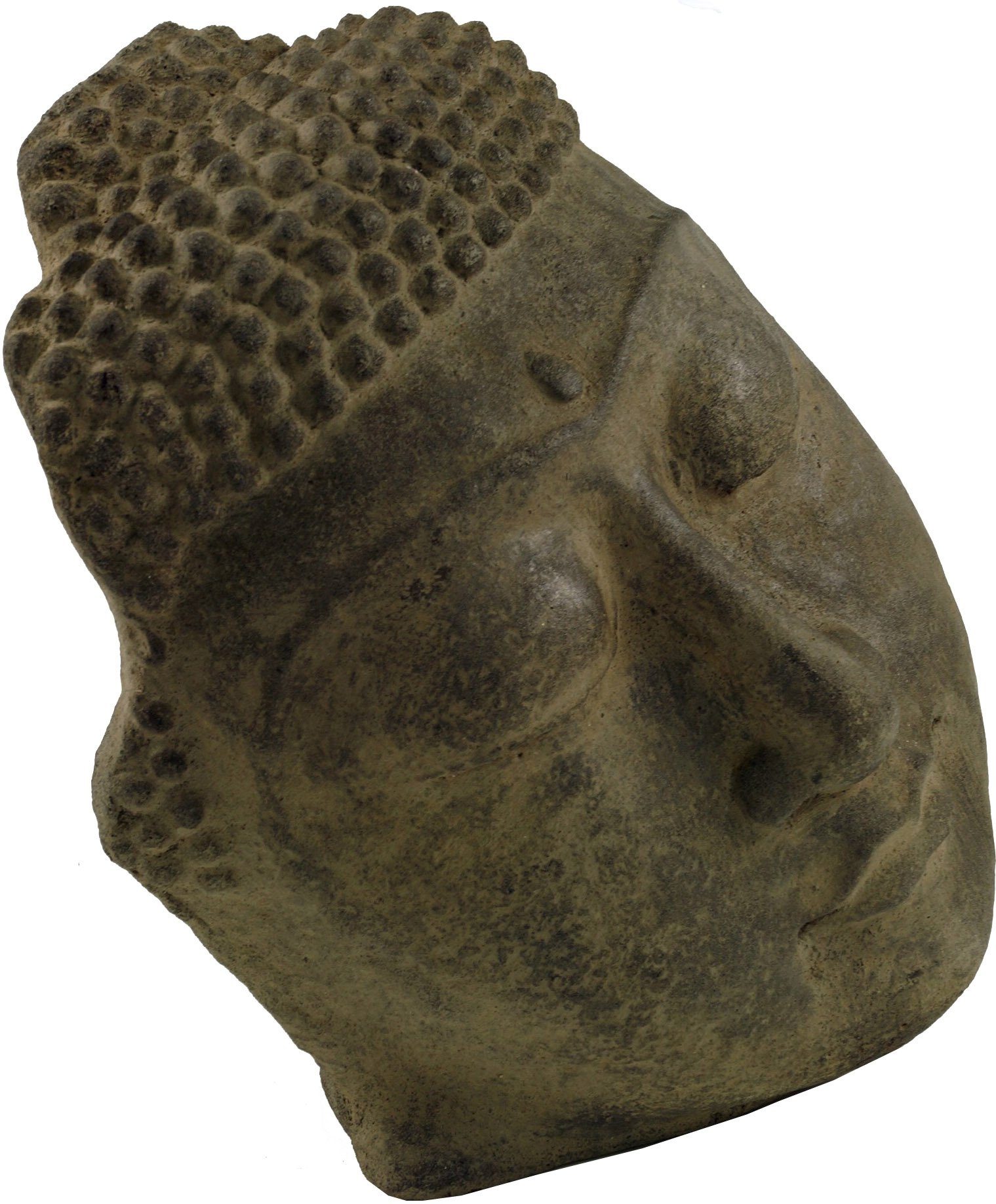 aus Buddhamaske Stein Buddhafigur, Buddhafigur Guru-Shop