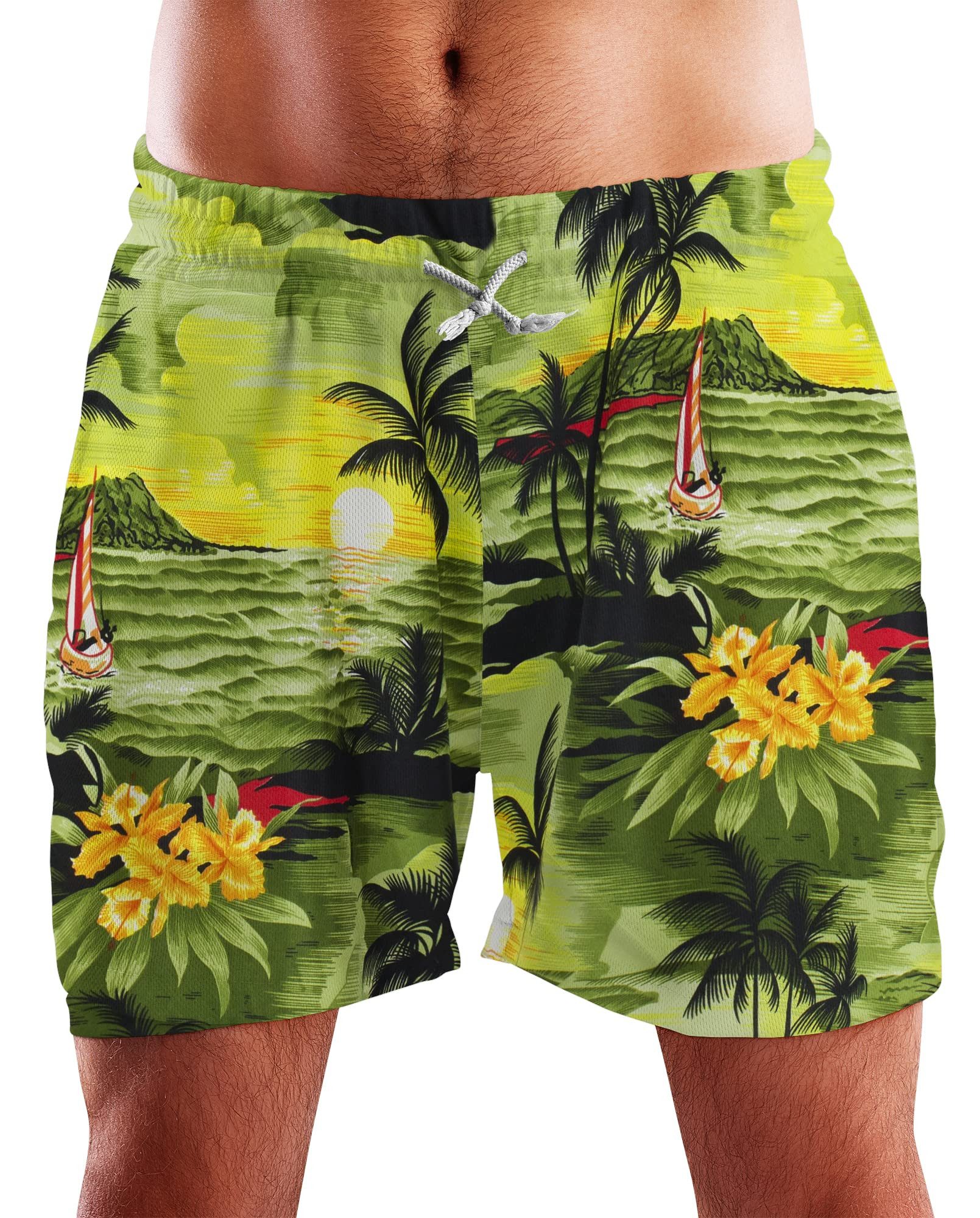 King Kameha Badeshorts Surf Funky Hawaii günstig online kaufen