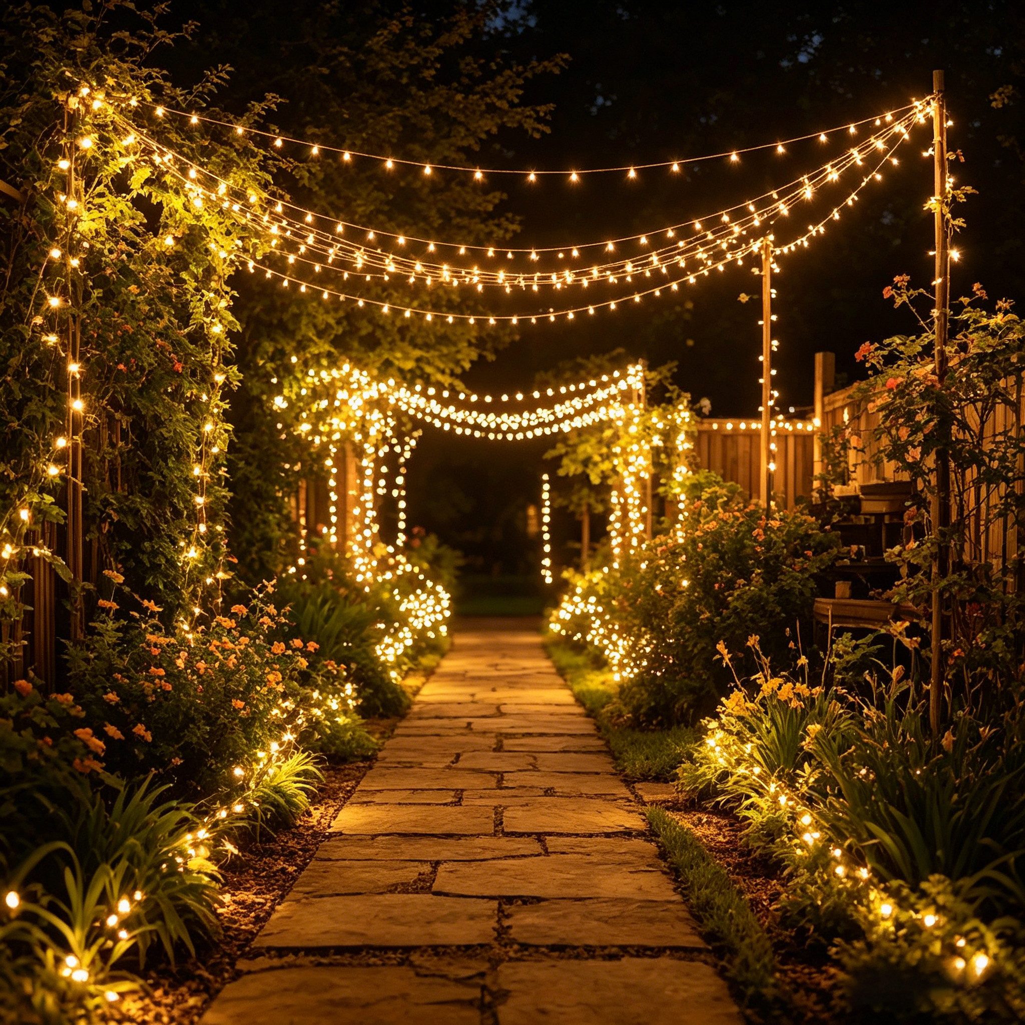 Salcar LED Solarleuchte LED Lichterkette Solar Lichterkette Solar Licht Garten 13Modi Warmweiß, 21,6 m / 480 LEDs / 4,5 cm LED-Abstand / 3 m Zuleitung