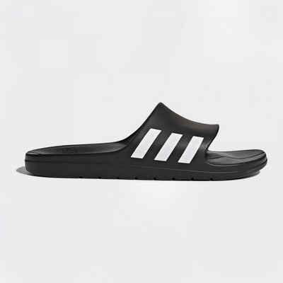adidas Sportswear Aqualette Slipper Bade-Slipper Herren schwarz/weiß Badeschuh