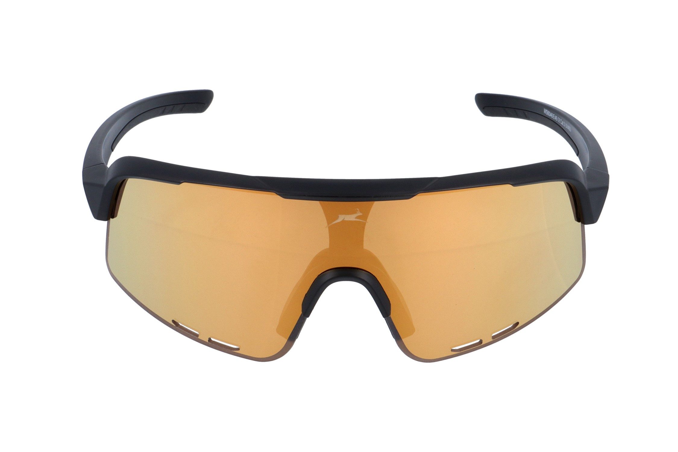 Gamswild Sonnenbrille UV400 Sonnenbrille Skibrille Fahrradbrille extra große Scheibe Damen Herren Modell WS6046 in blau, schwarz und pink