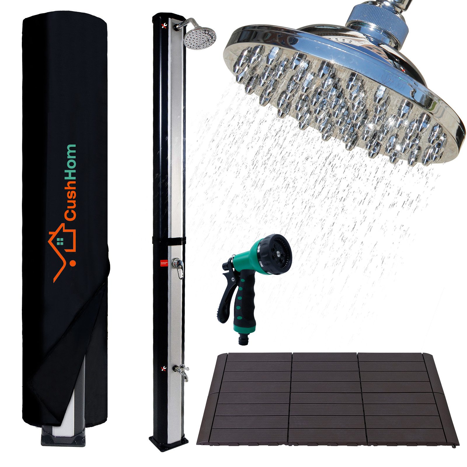 CCLIFE Gartendusche Solardusche Swimmingpool 40L mit günstig online kaufen