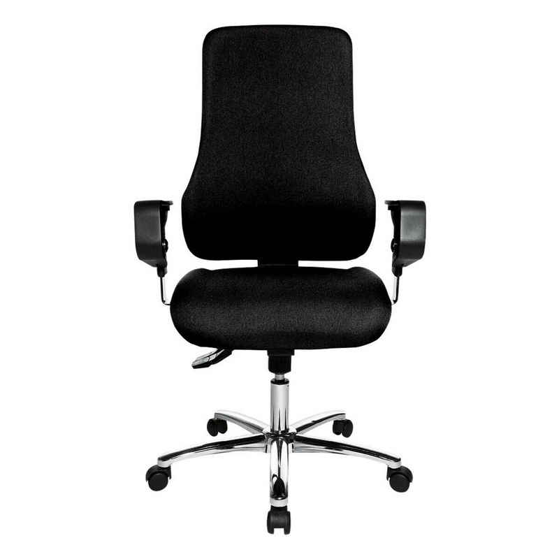 TOPSTAR Schreibtischstuhl Sitness 55, mit Armlehnen, Muldensitz und Body-Balance-Tect