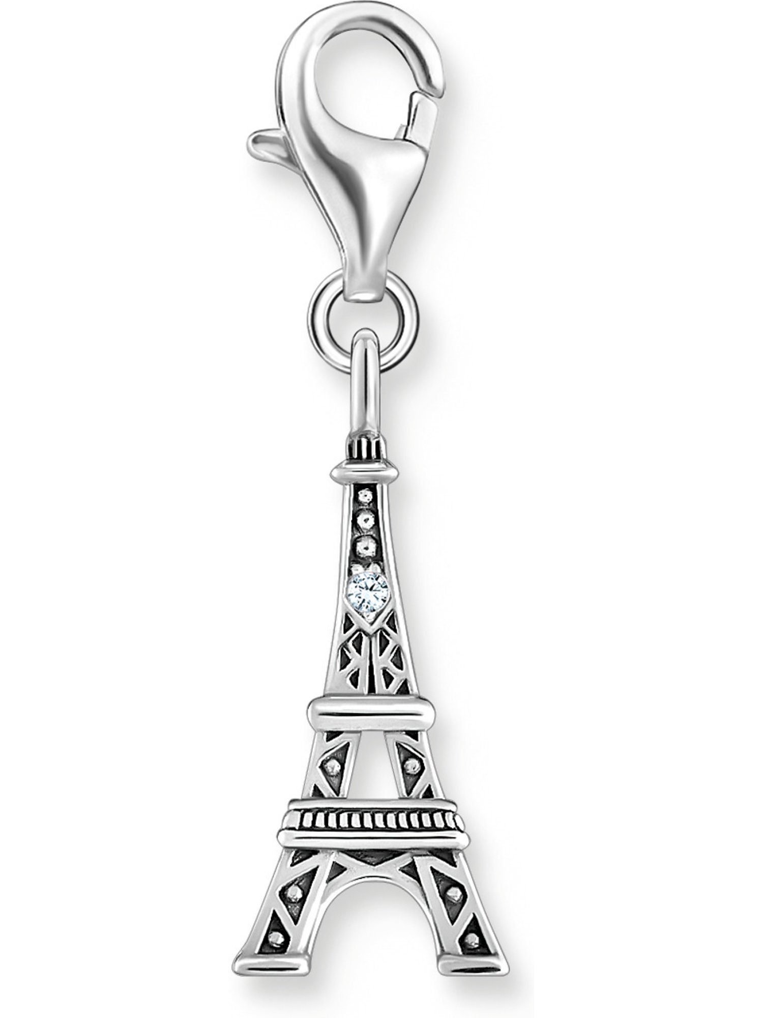 THOMAS SABO Kettenanhänger Thomas Sabo Damen-Charm 925er Silber Zirkonia günstig online kaufen