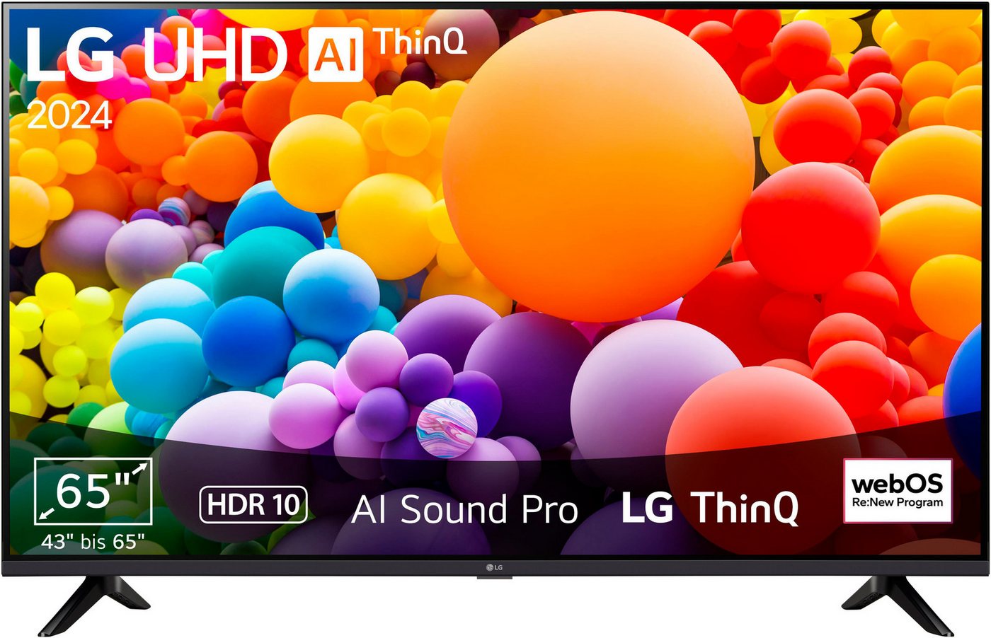 LG 65UT73006LA LED-Fernseher (164 cm/65 Zoll, 4K Ultra HD, Smart-TV) schwarz ! RABATT: 33.93% LG 65UT73006LA LED-Fernseher (164 cm/65 Zoll, 4K Ultra HD, Smart-TV) schwarz ! RABATT: 33.93%