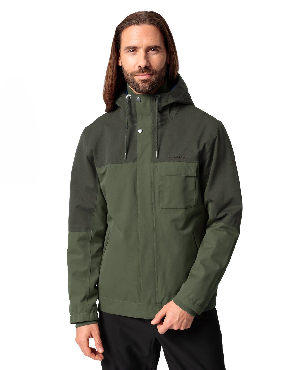 VAUDE (1-St) wood Klimaneutral cedar Jacket Men's kompensiert Outdoorjacke II Manukau