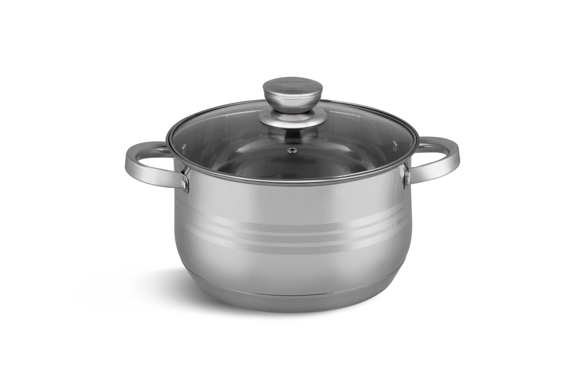 KlönBerg Topf-Set 12-teiliges Topfset aus Edelstahl mit WOK – verschiedene Größen, Edelstahl (Passt in jede Küche! 1.3L / 1.7L / 2.4L / 3.1L / 4.3L, 12-tlg., Es ist eine perfekte Geschenkidee für jeden Anlass)