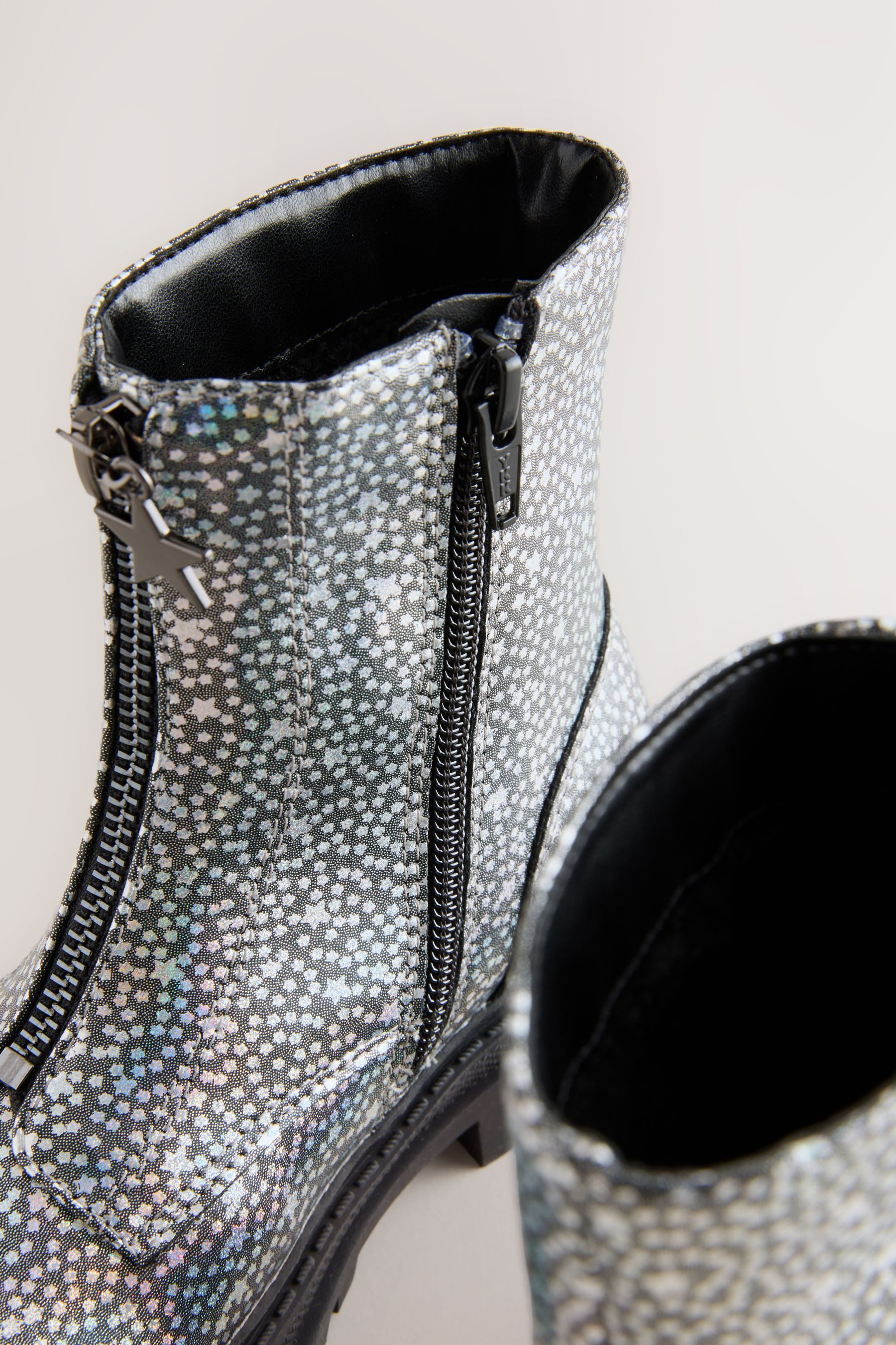 Next Stiefeletten mit Reißverschluss vorne Stiefelette (1-tlg)