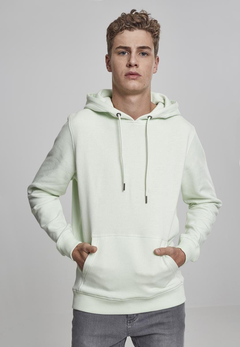 URBAN CLASSICS Sweater Herren light Sweat Basic Hoody mint (1-tlg)