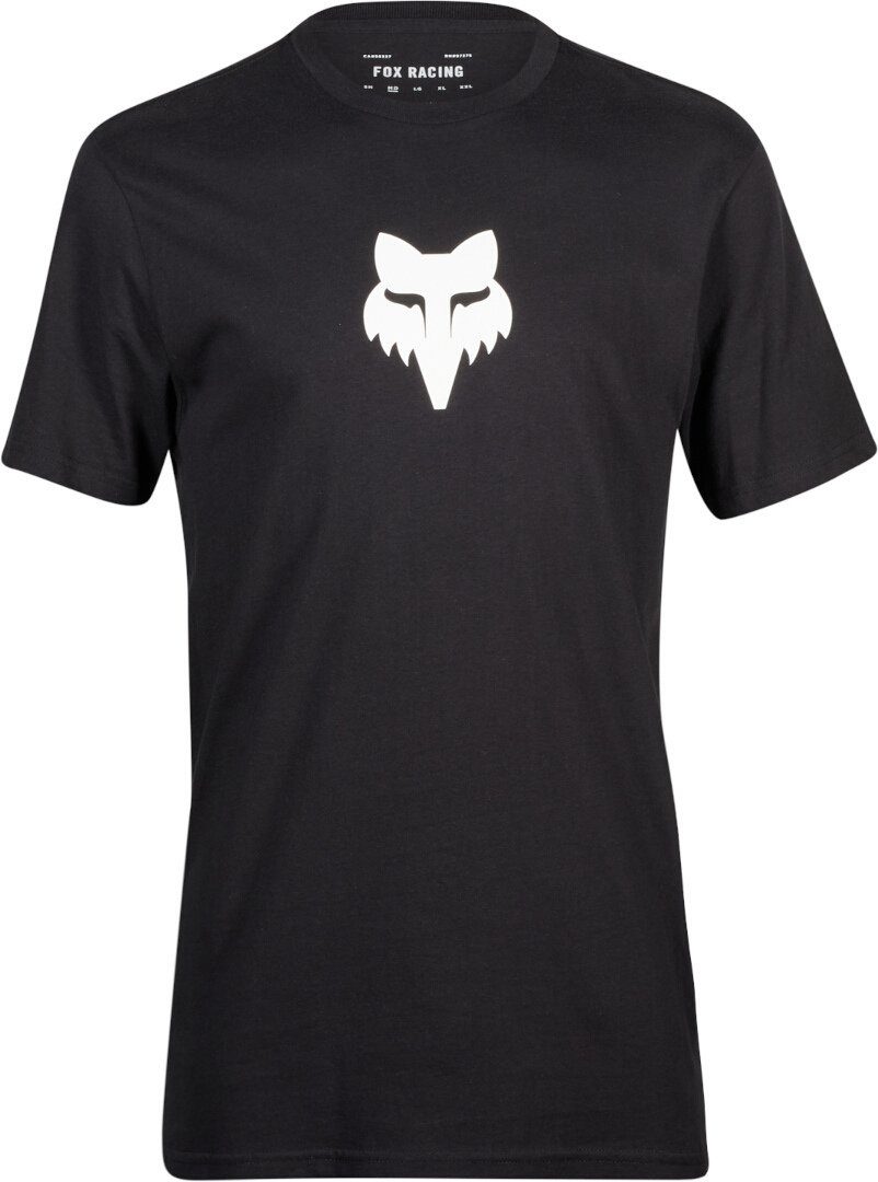 Head Kurzarmshirt Premium Black/White T-Shirt Fox