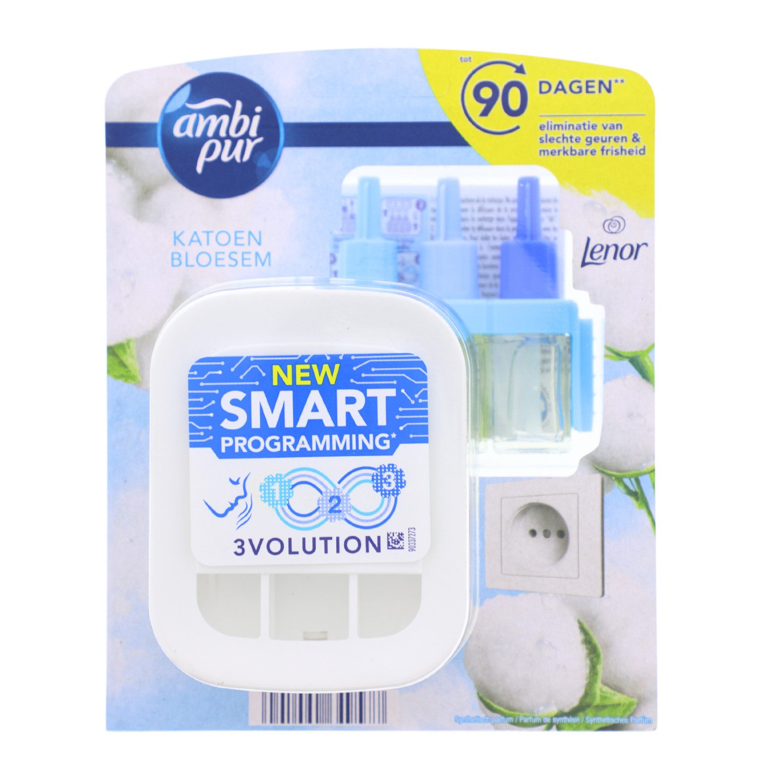 ambi pur Raumduft AmbiPur 3volution Starterset Duftstecker Cotton Blossom 20ml elektrisc
