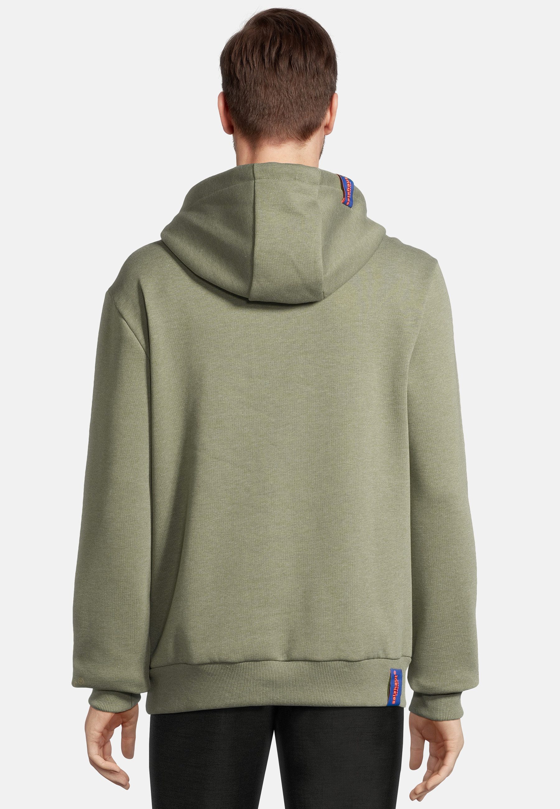 salzhaut Hoodie HEFF Herren Regular Fit salzhaut Kapuzenpullover – bequemer Fit und nordisch klares Design – Bild 5 von 5