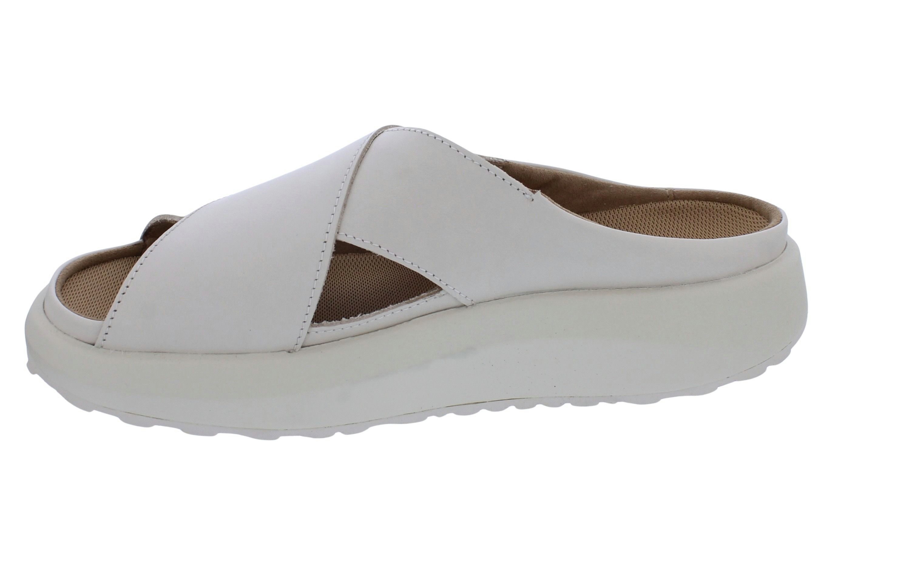 Joya Joya Pantolette Alicante Light Beige JY131A, Glattleder, Klettverschlu Pantolette – Bild 5 von 5