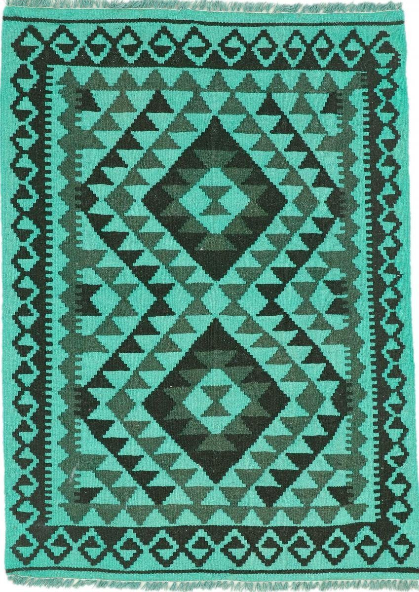 Orientteppich Kelim Afghan Heritage Limited 85x118 Handgewebter Moderner, Nain Trading, rechteckig, Höhe: 3 mm