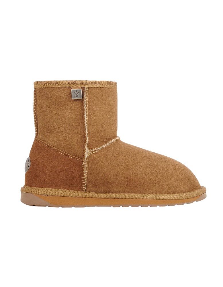 Emu Australia Platinum Stinger Slim Mini (Schafsleder, Wildleder) kastanienbraun Winterstiefel