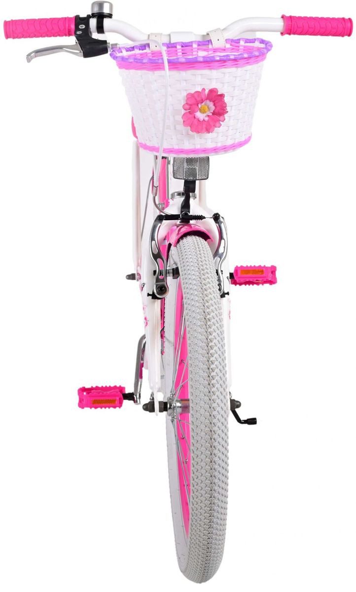 T&Y Trade Kinderfahrrad 20 ZOLL Kinder Mädchen Fahrrad Kinderfahrrad Rad LOVELY Rosa 22120, 1 Gang, Rücktrittbremse, Korb, Seitenständer, Gepäckträger, Schutzbleche