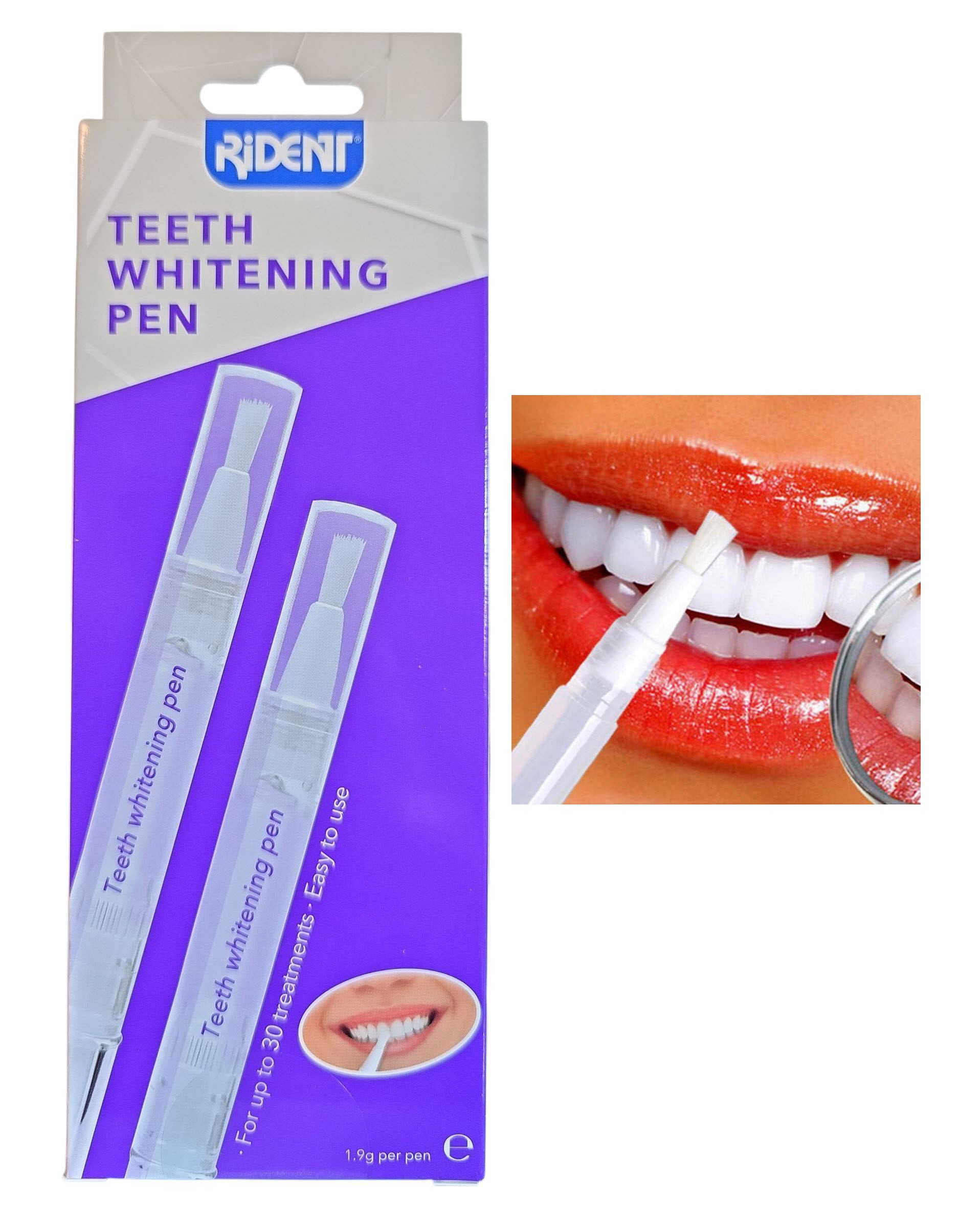 Spectrum Zahnbleaching-Paste 2 x 1,8 ml Absolut Whitening Gelstift weisse Zähne Bleeching