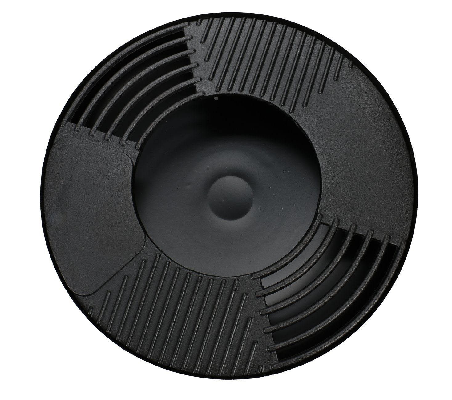 Bubble-Store Fire Pit 3-in-1 Grill with Teppanyaki Plate (Grill Fire Bowl for Terrace or Garden), Terrace Fireplace with Storage Compartment for Wood or Charcoal