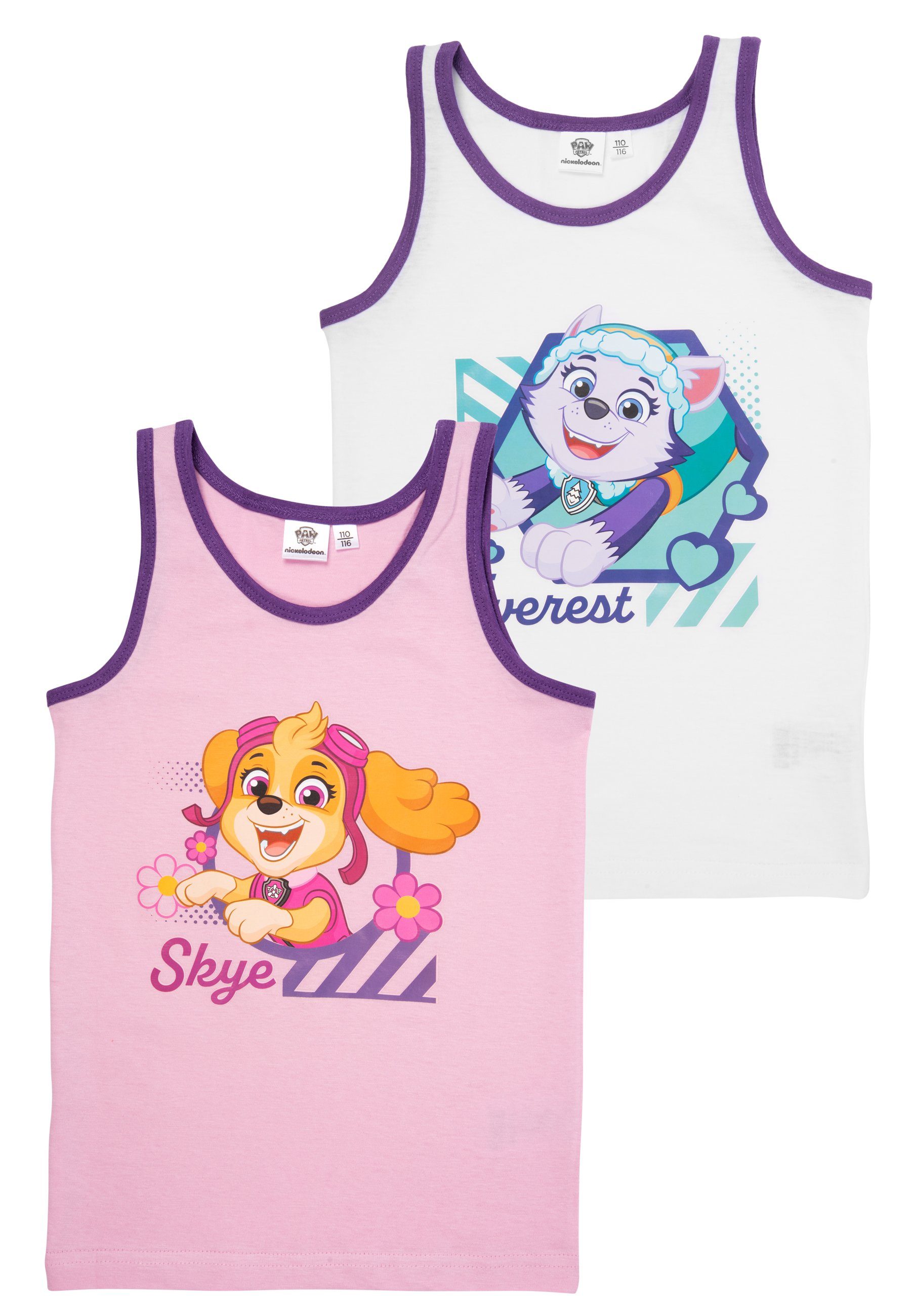 Unterhemd Paw Patrol - Skey - Everest, 2er-Set