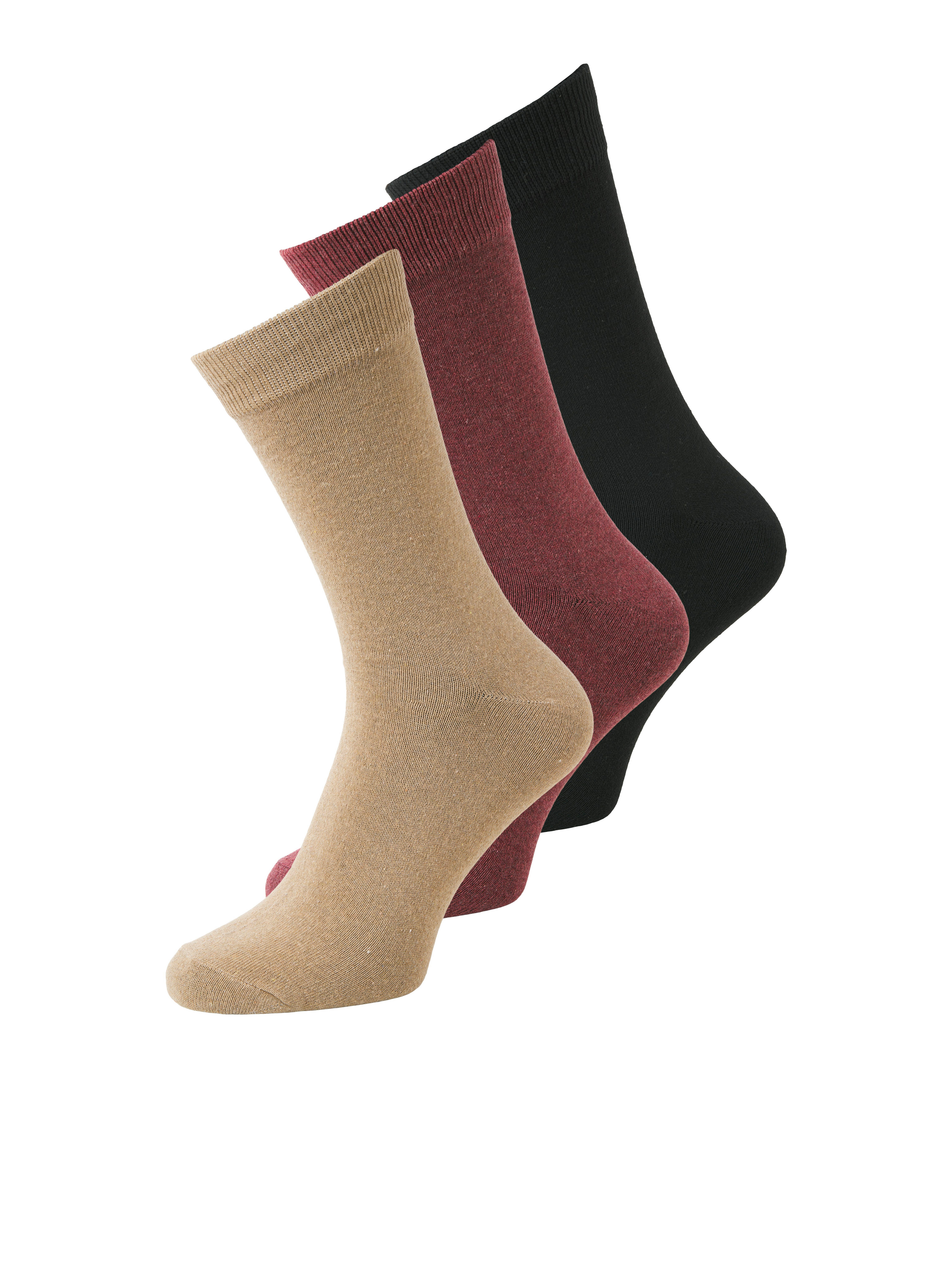 Jack & Jones Freizeitsocken JACORDINARY SOCKS 3 PACK NOOS (Packung, 3-Paar) günstig online kaufen