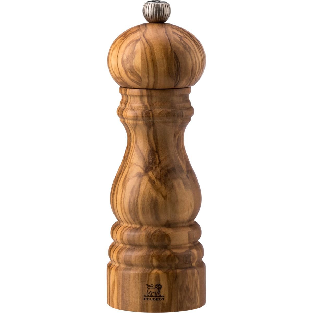 PEUGEOT Gewürzmühle Paris Pfeffermühle 18 cm Olivenholz