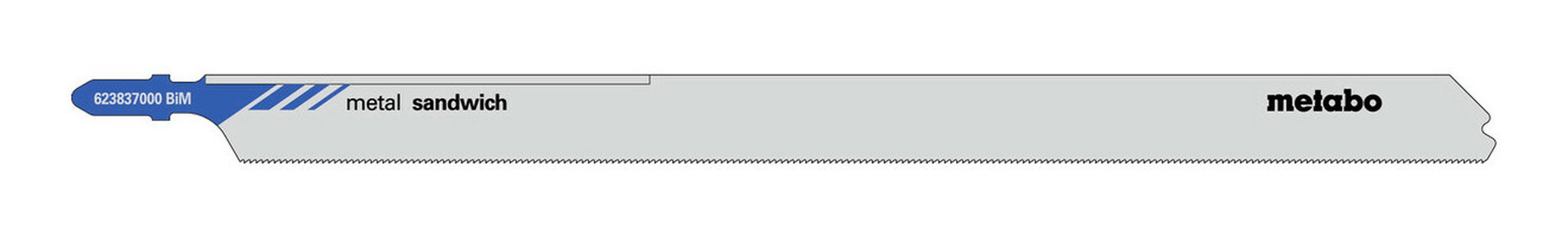 metabo Stichsägeblatt (5 Stück), Stichsägeblätter Verbundmetall 220 / 1,1 mm