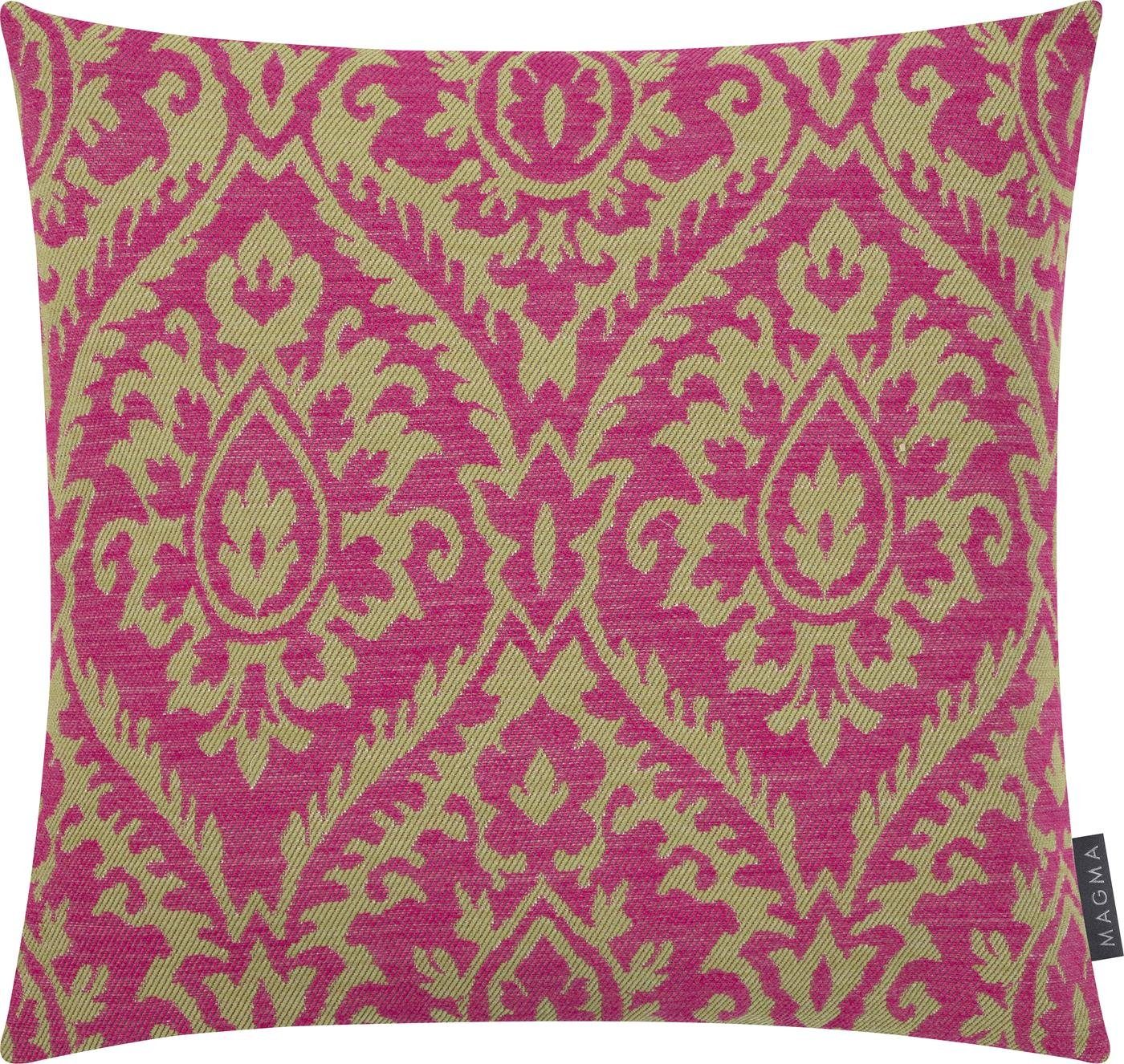 Wendekissen Magma Stoff bunt Kissenhülle Darla Ornamente pink, Stück), fester 45x45cm poppig orange Heimtex türkis (1