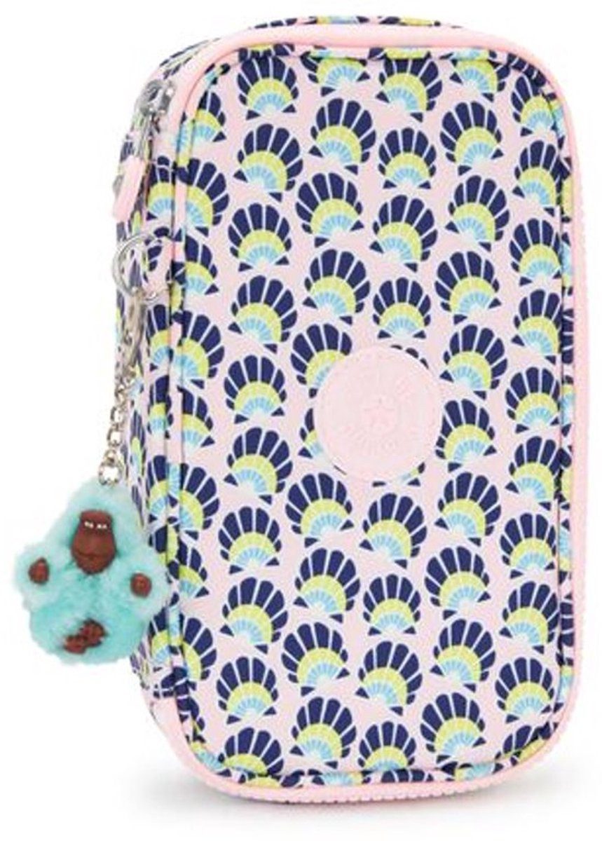 KIPLING Federmäppchen 50 PENS Mädchen Etui - GEO SHELL