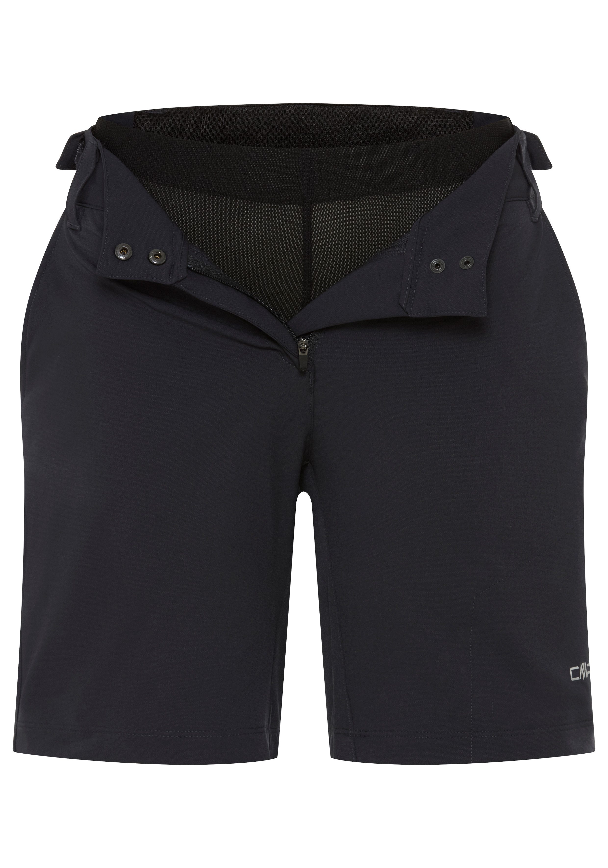 CMP Fahrradhose mit herausknöpfbarer, gepolsterter Innenhose