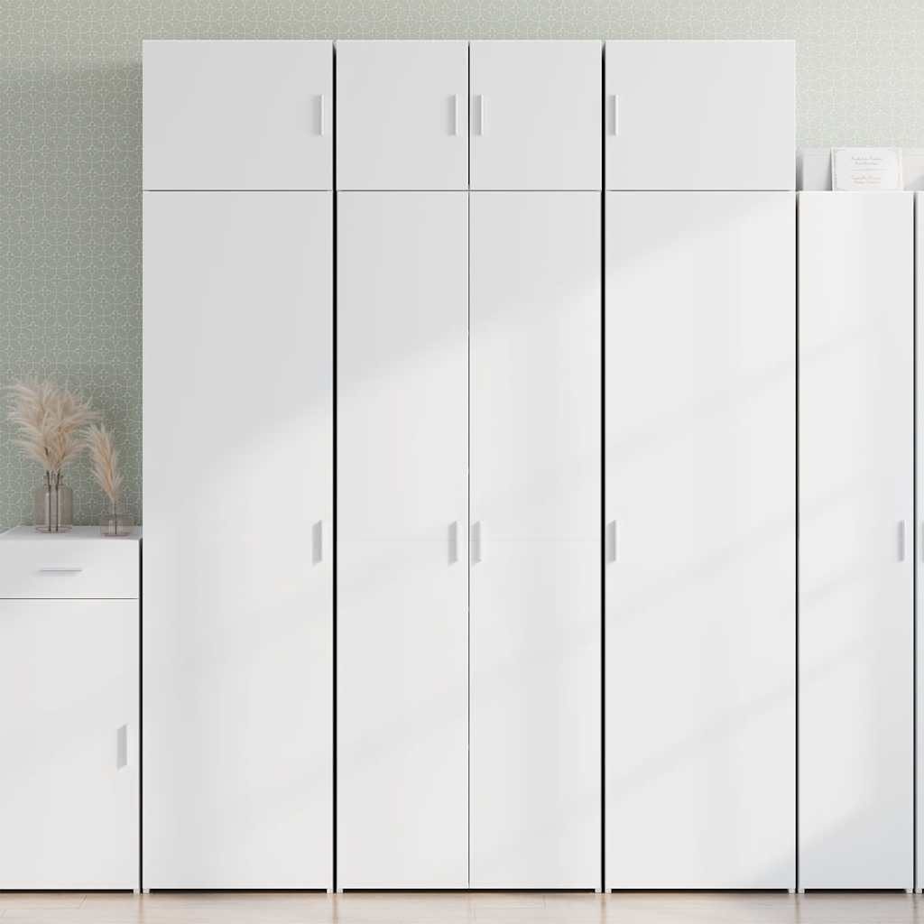 vidaXL Sideboard Hochschrank Weiß 70x42,5x225 cm Holzwerkstoff (1 St)