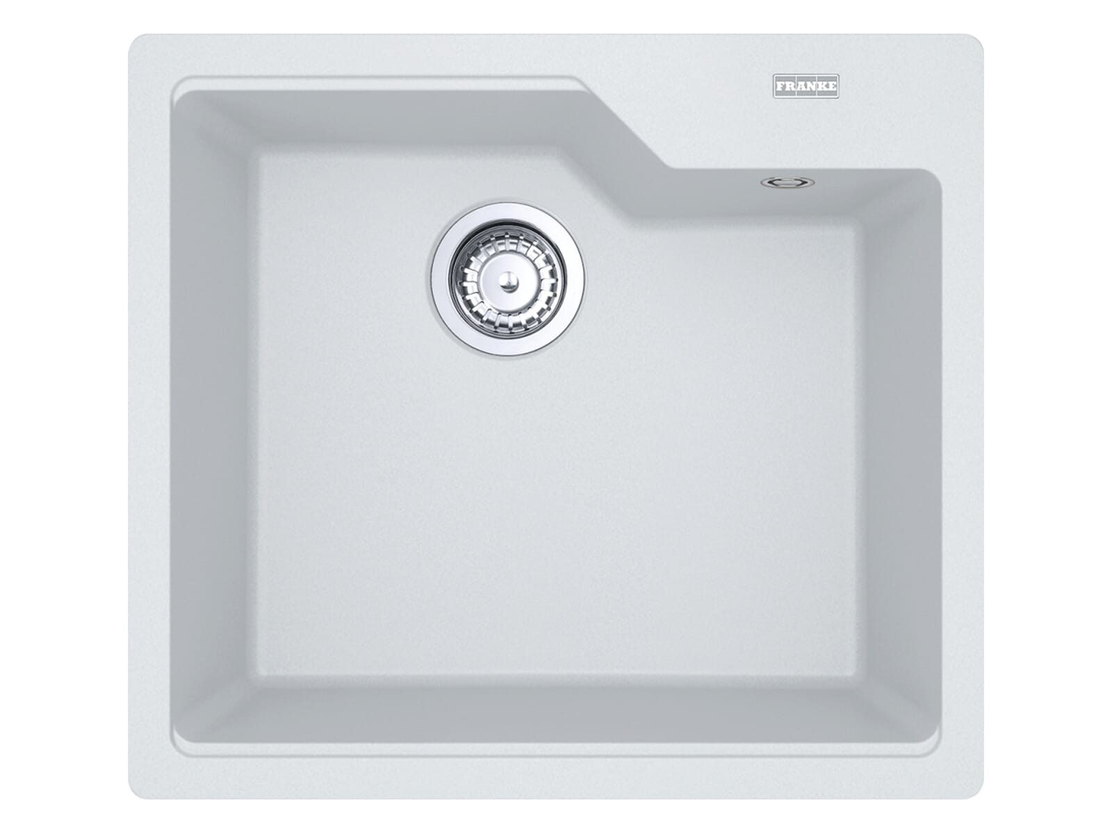 FRANKE Granitspüle, rechteckig, 56/50 cm, (1 St), aus Sanitized®