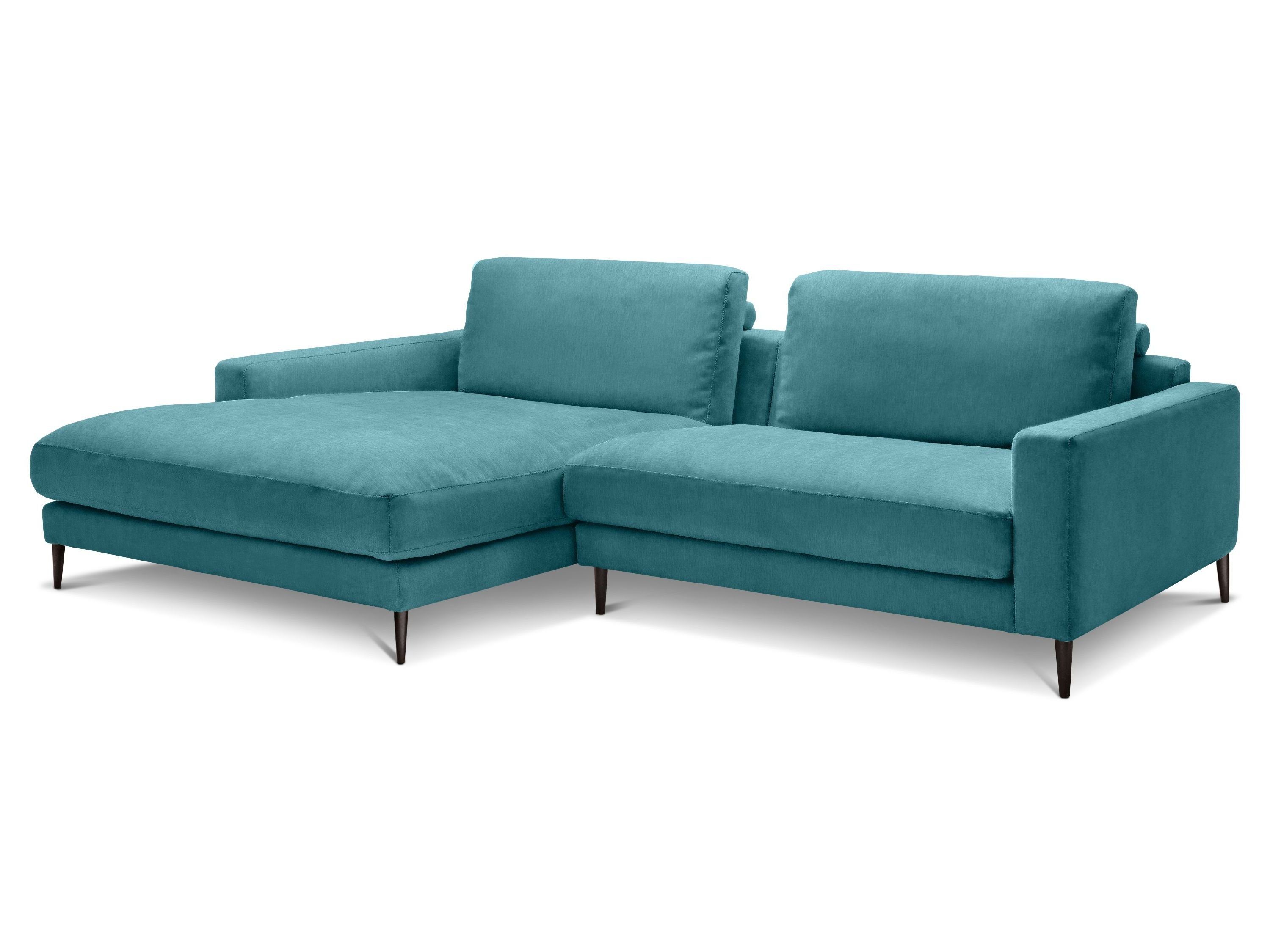 SANSIBAR Living Polsterecke Polsterecke, Polsterecke SANSIBAR RÖMÖ (BB 190x272 cm) BB 190x272 cm PETROL Ecksofa