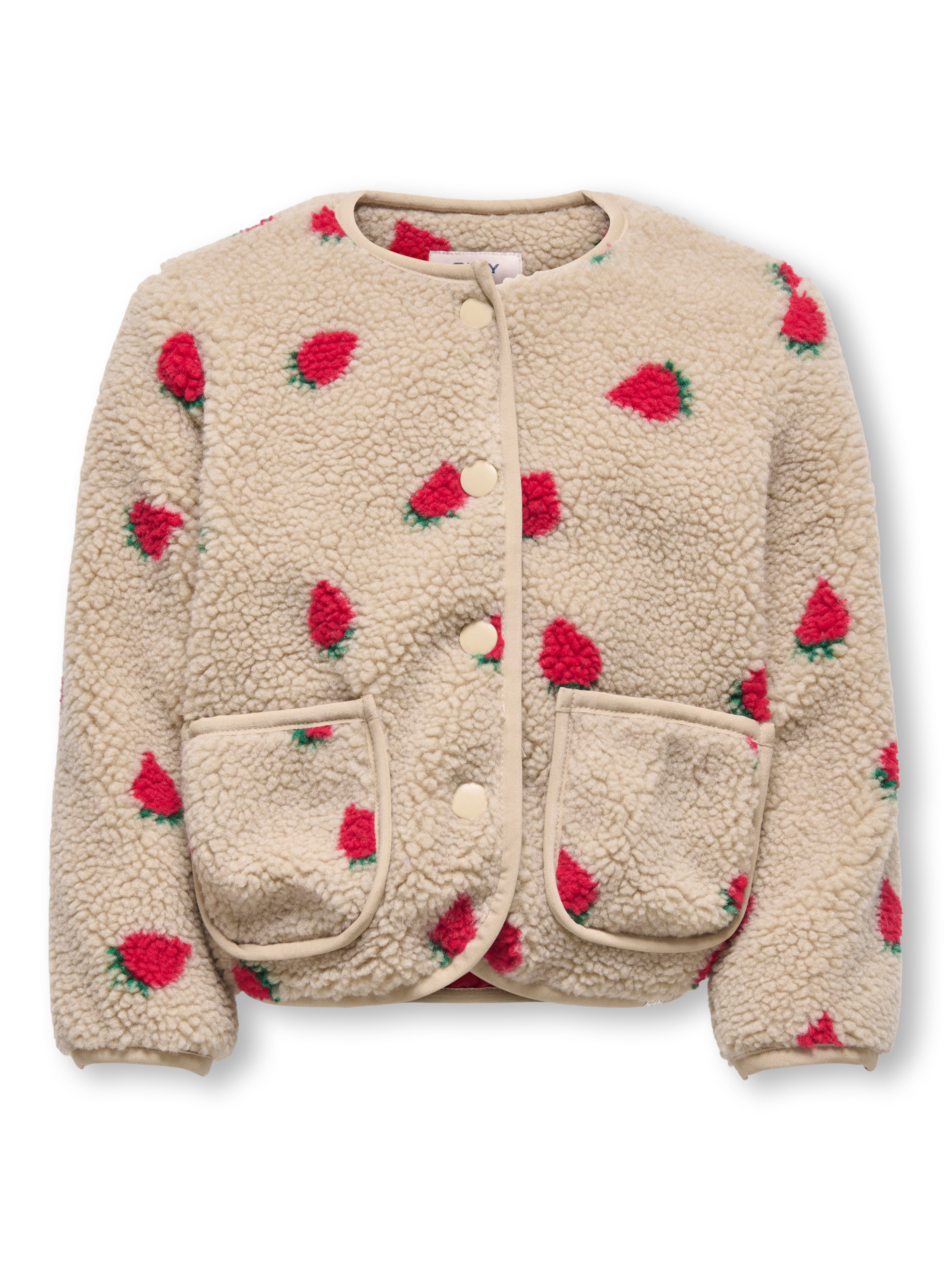 KIDS ONLY Fleecejacke KMGHOKY L/S TEDDY JACKET OTW NOOS