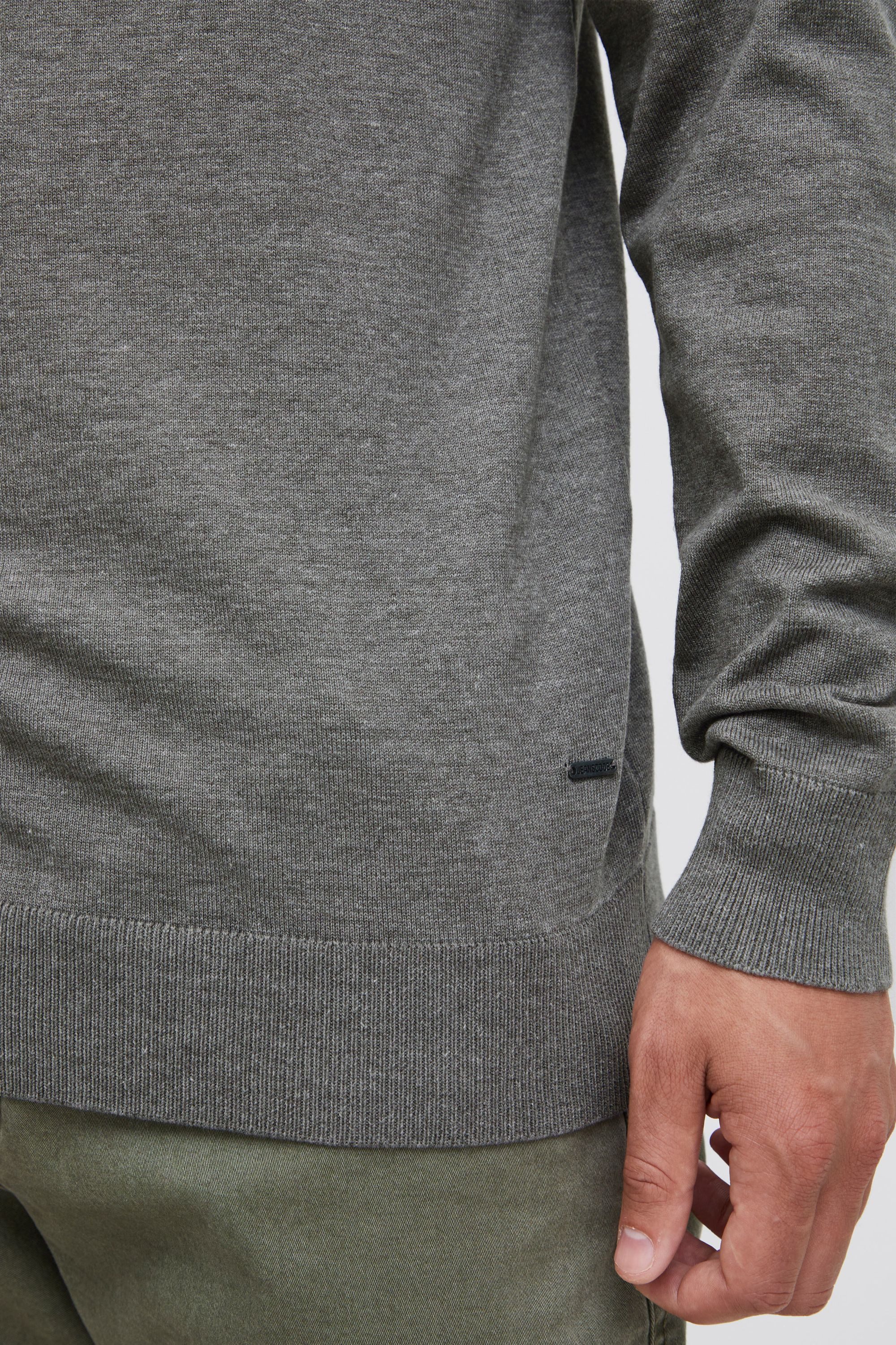 Indicode Rollkragenpullover IDErnetto Rollkragenpulli mit abgesetztem Strickmuster