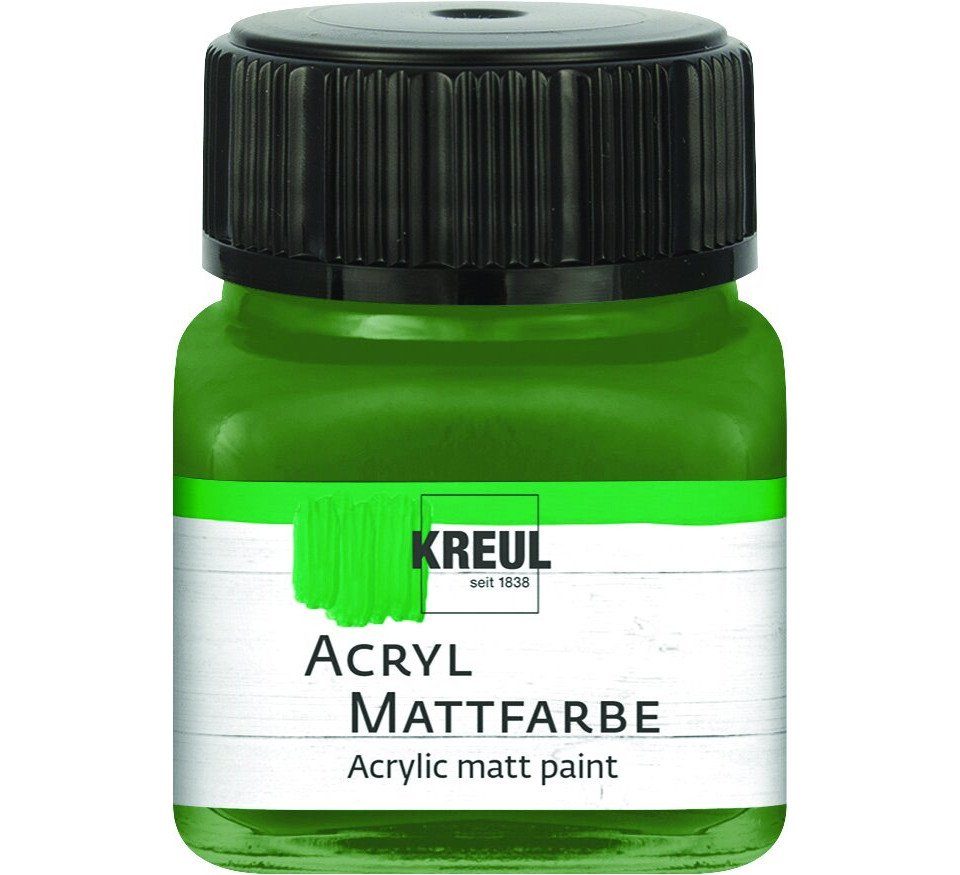 Kreul Künstlerstift Kreul Acryl Mattfarbe olivgrün 20 ml | Malstifte