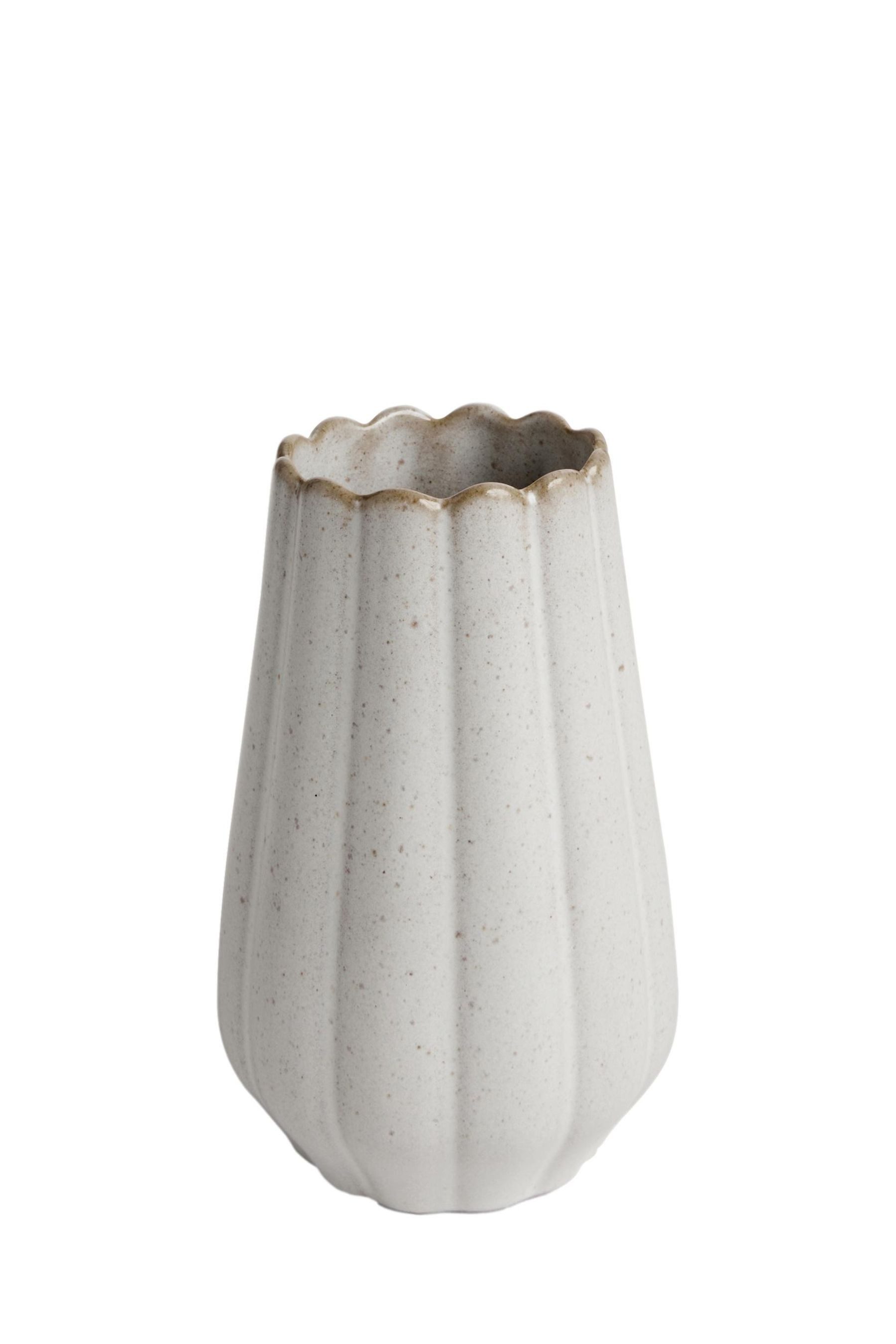 Next Dekovase Minivase mit organischer Wellenstruktur