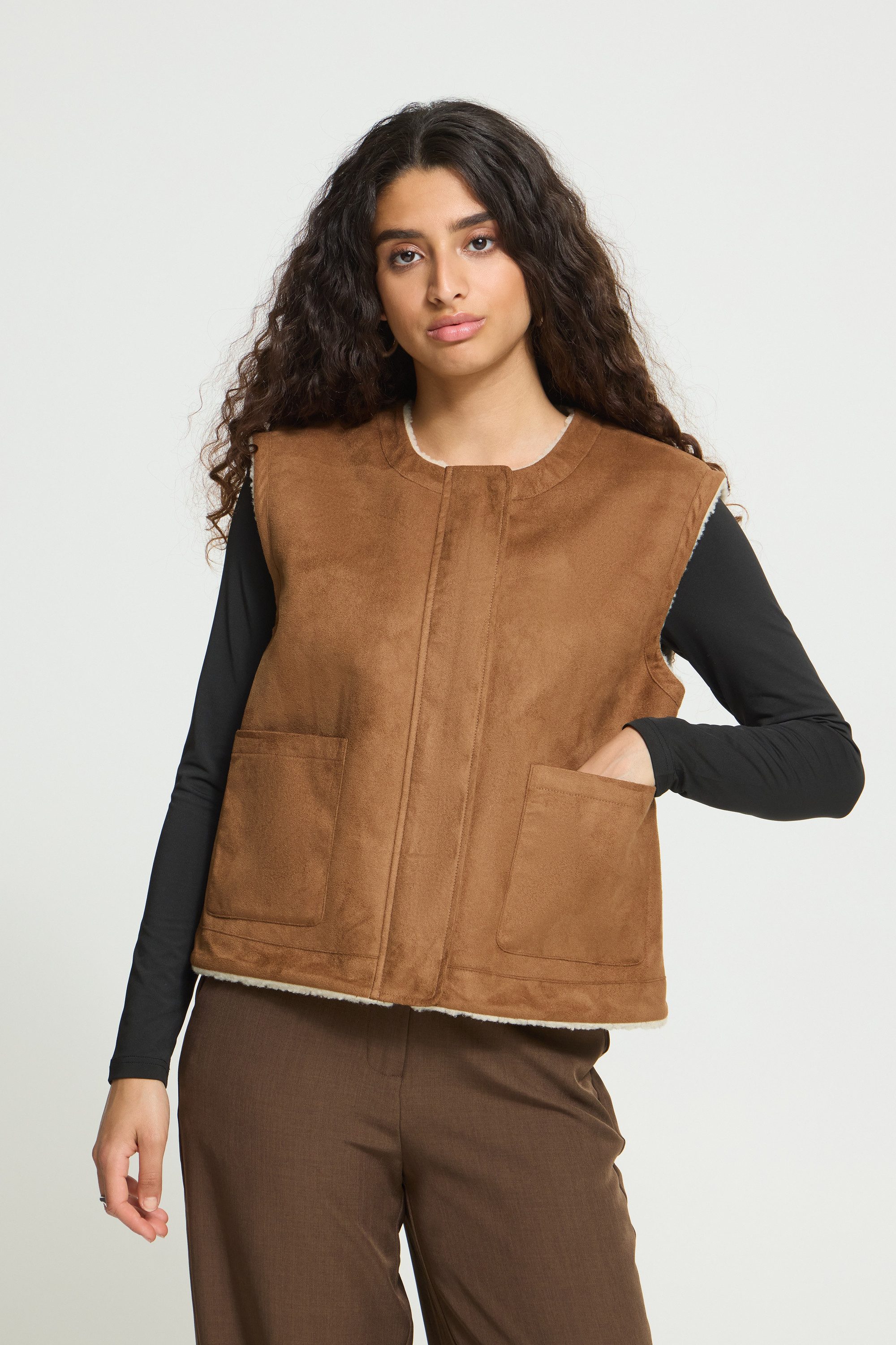 ICHI Shirtweste Weste IHINORA