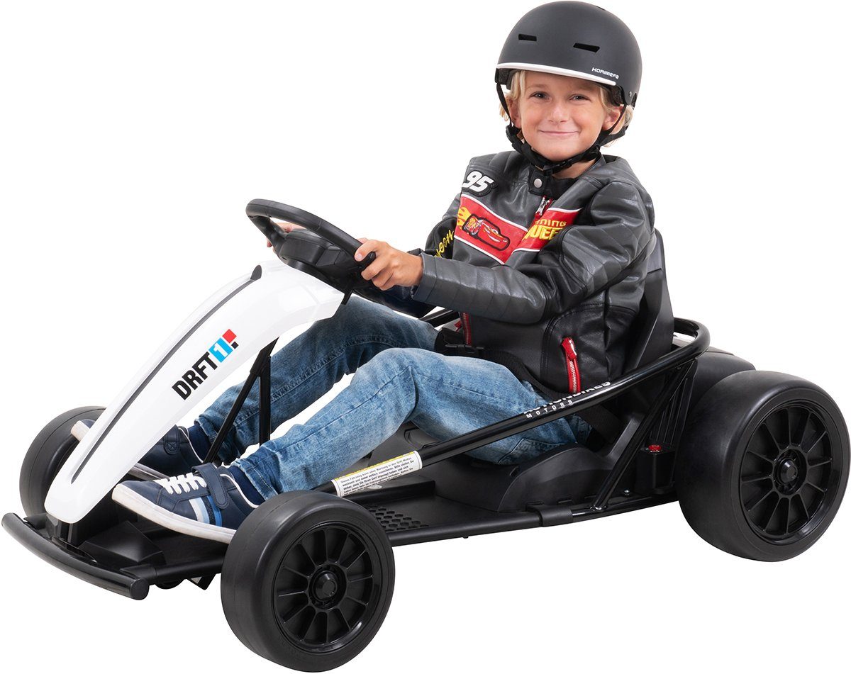 Actionbikes Motors Go-Kart Kinder Go Kart SX1968 elektro - bis 13 km/h - Bremsautomatik - 700 W, 3 - 7 Jahre - Kinder Fahrzeug Spielzeug elektrisch - Kinderkart