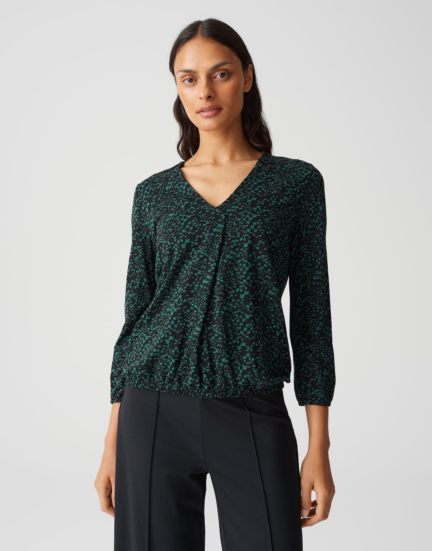 Langarmshirt Printshirt SANNAH SPLENDID aus Viskose