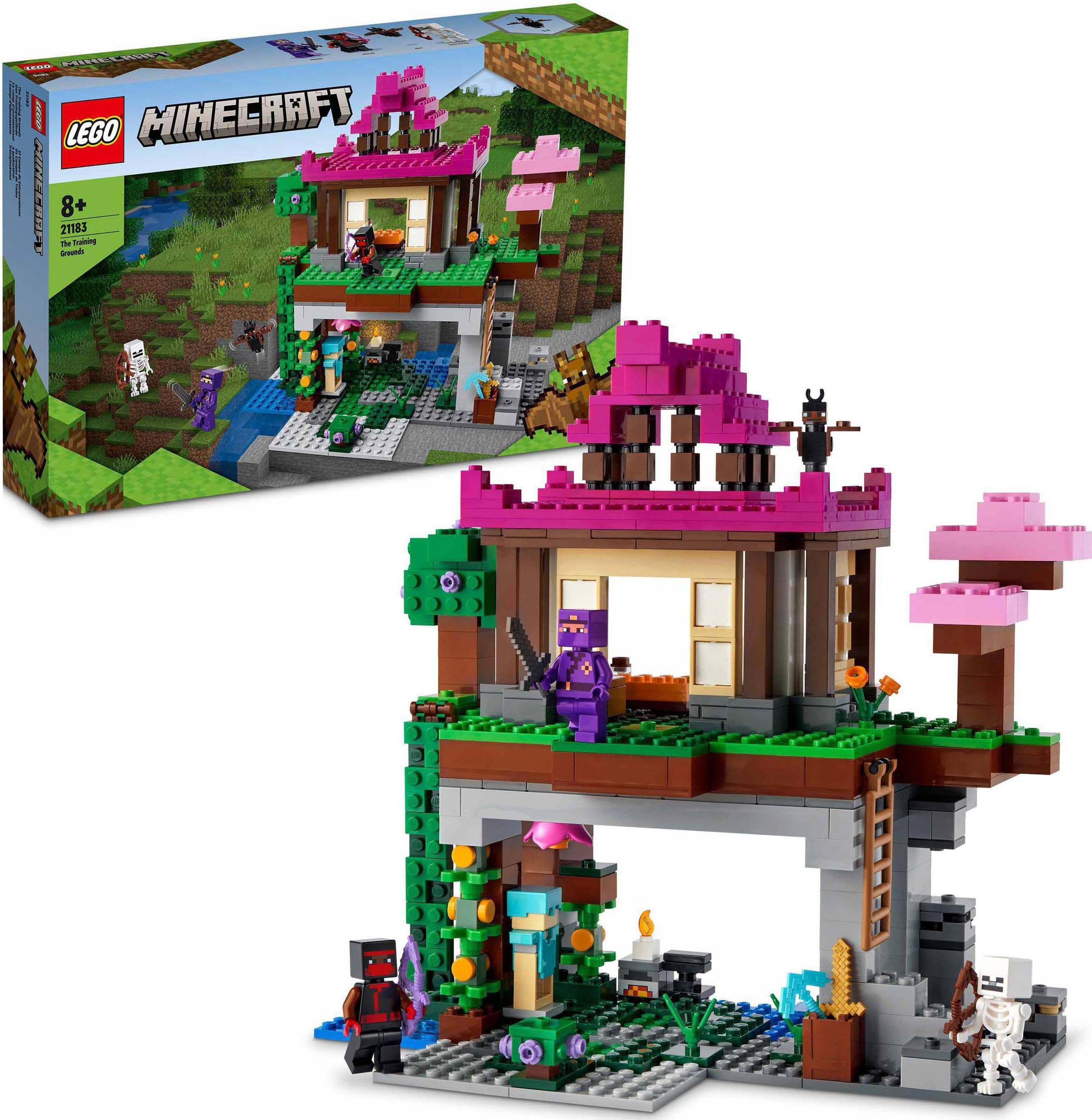 Das Trainingsgelände (21183), LEGO® Minecraft Konstruktionsspielsteine