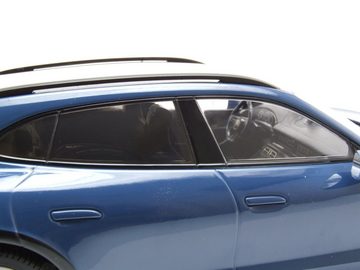 Minichamps Modellauto Porsche Taycan Cross Tourismo Turbo S 2021 blau metallic Modellauto, Maßstab 1:18