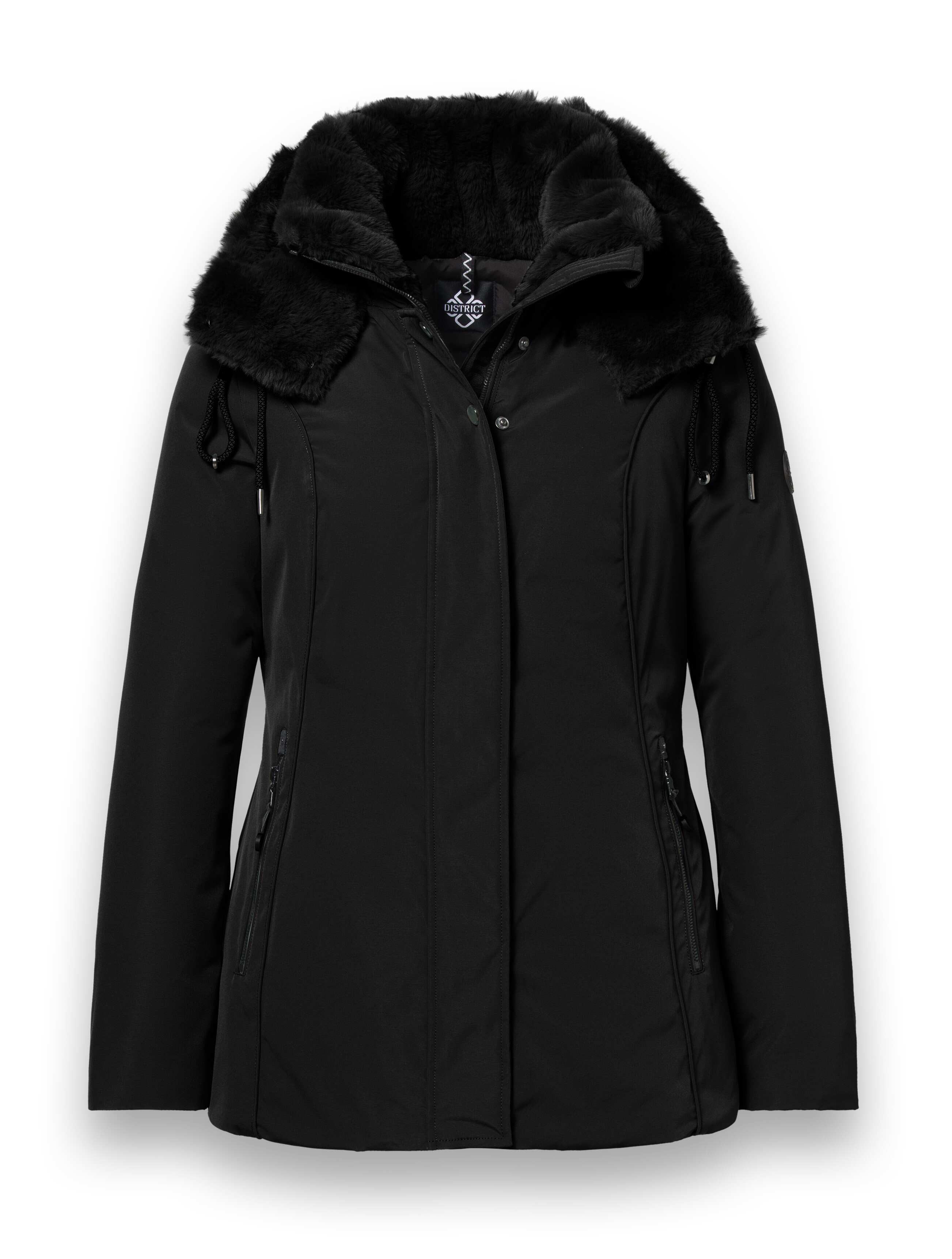 District Winterjacke Eclipse mit Kapuze (Mantel, winddicht, wasserabweisend günstig online kaufen