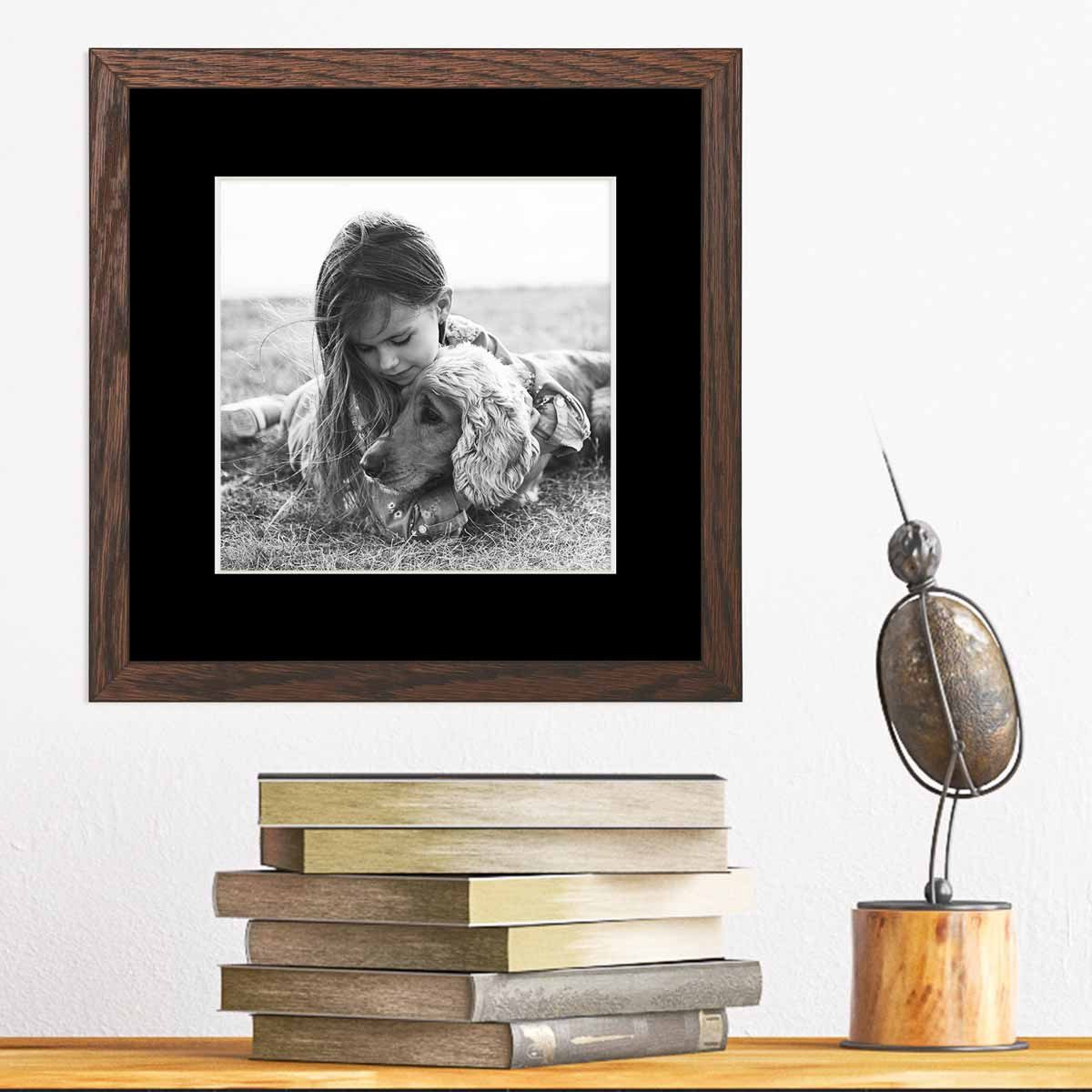 PHOTOLINI Bilderrahmen Passepartouts 10er Set - die Fotos und Bilder in den Fokus setzen, für 1 Bilder