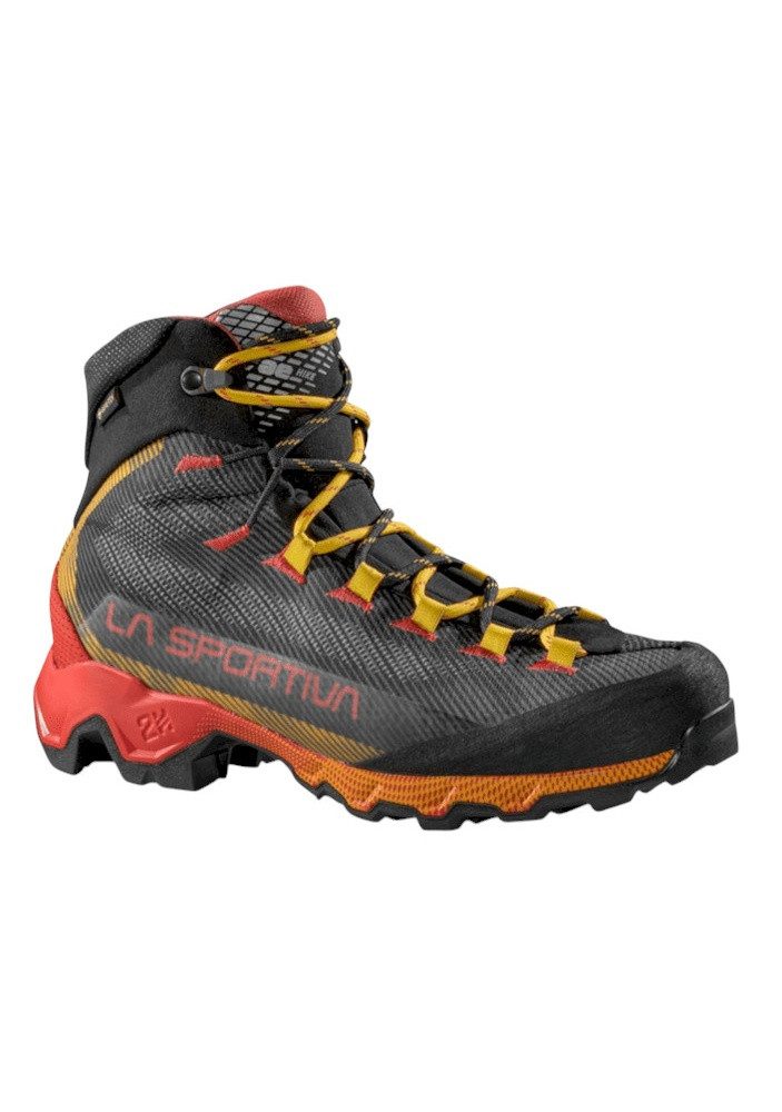La Sportiva Aequilibrium Hike GTX (wasserdicht) carbongrau/gelb Herren Wanderschuh