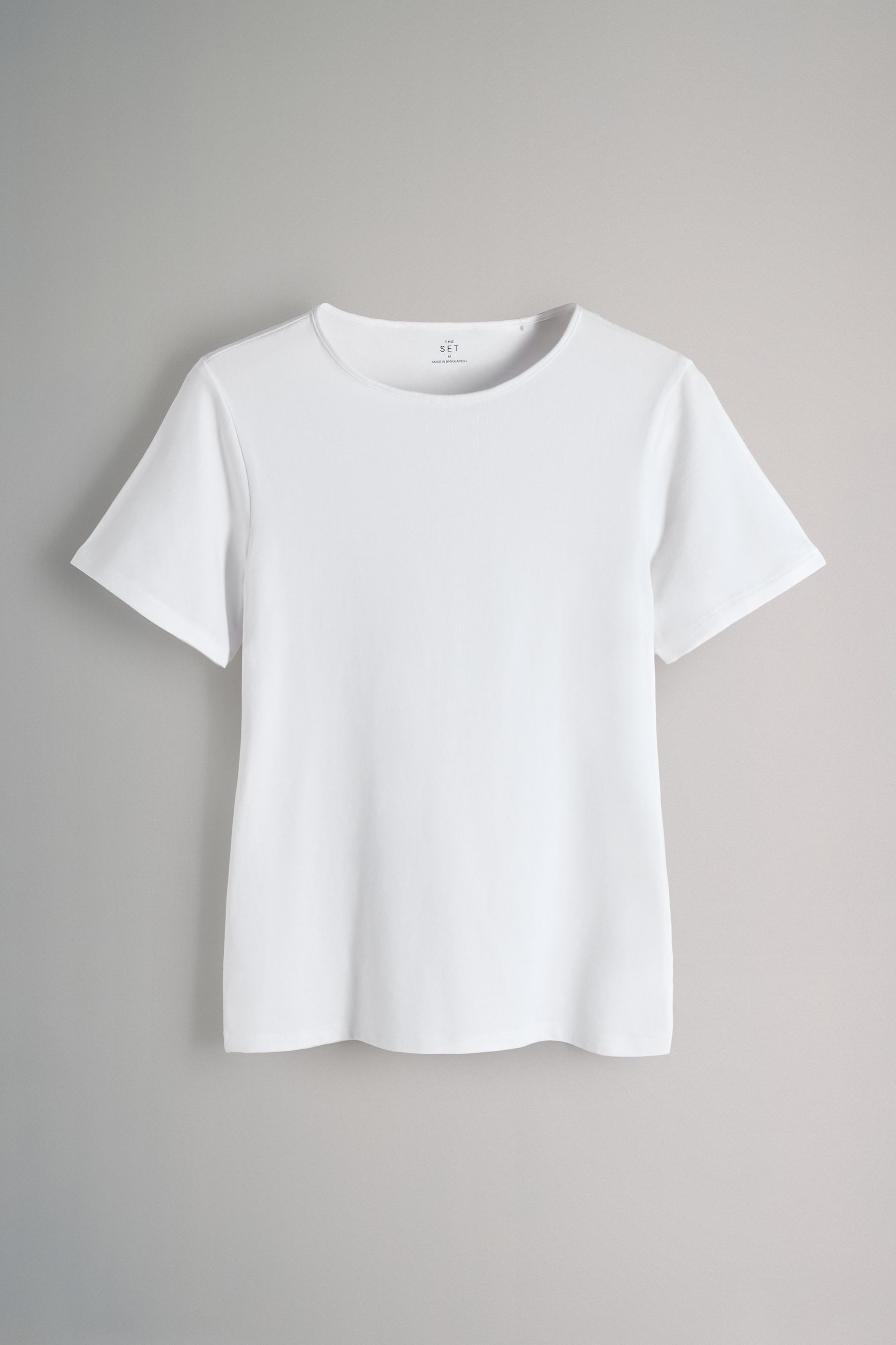 The Set T-Shirt The Set körpernahe Kurzarm-T-Shirts, 5er-Pack (5-tlg)
