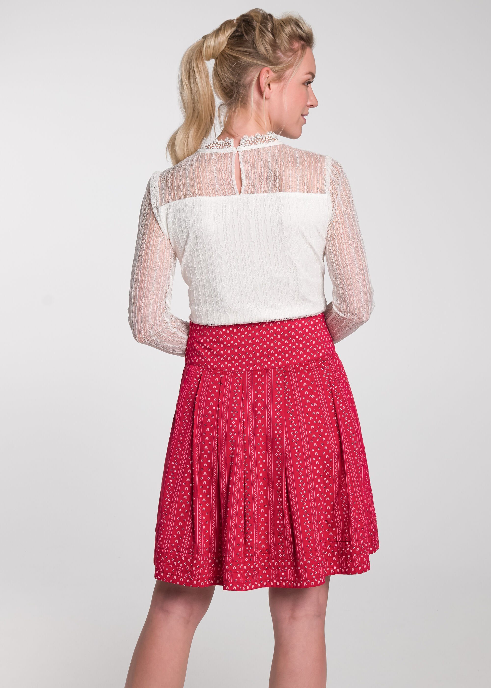 Spieth & Wensky Trachtenbluse Pelly mit Spitze