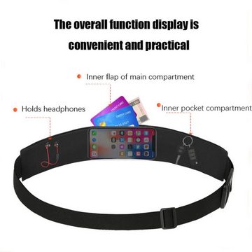 CoverKingz Handyhülle Laufgürtel für alle Smartphones Sportgürtel Hüfttasche Running Belt bis 7 Zoll, flexibel robust